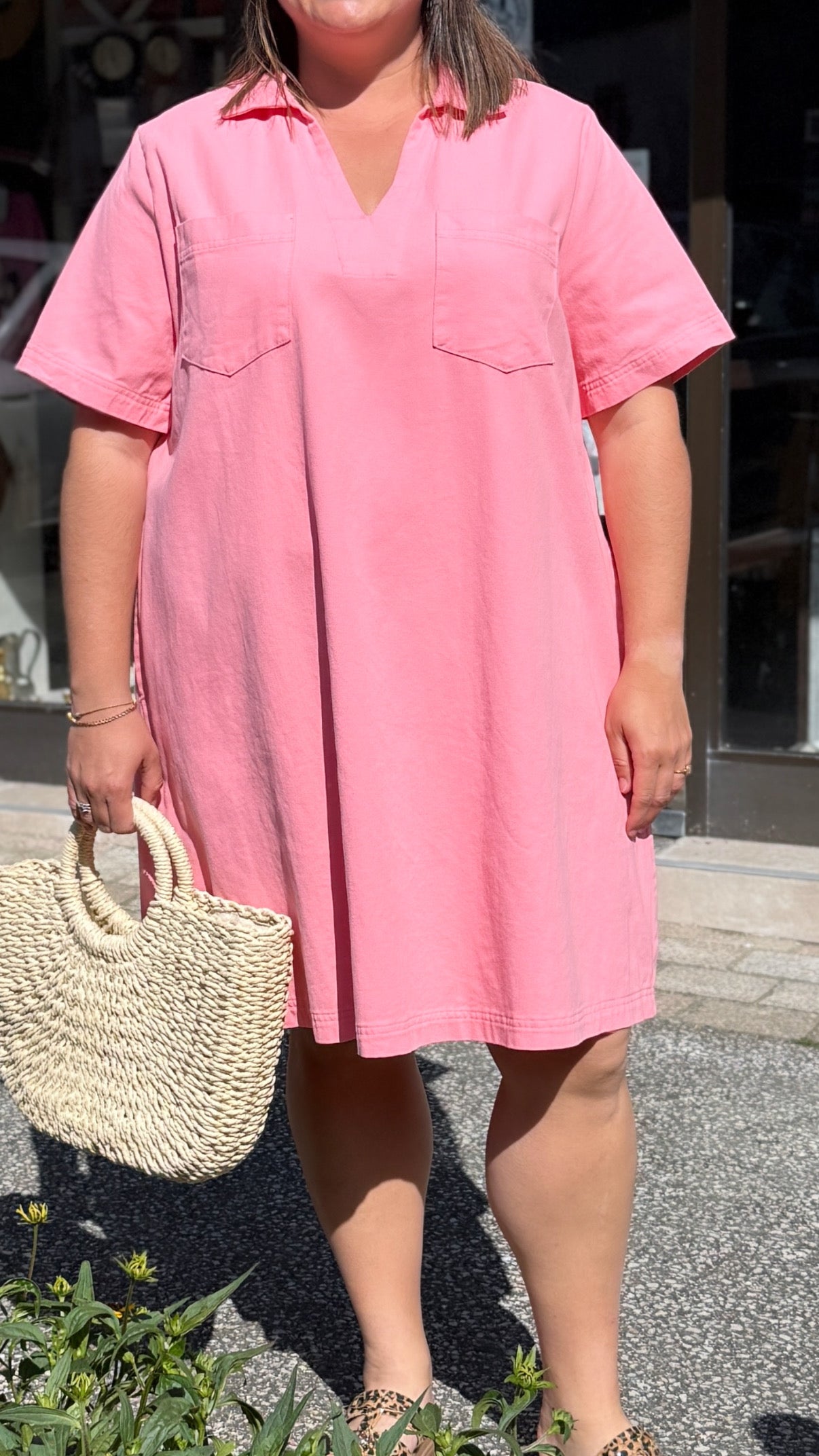 Robe SOLYNE rose