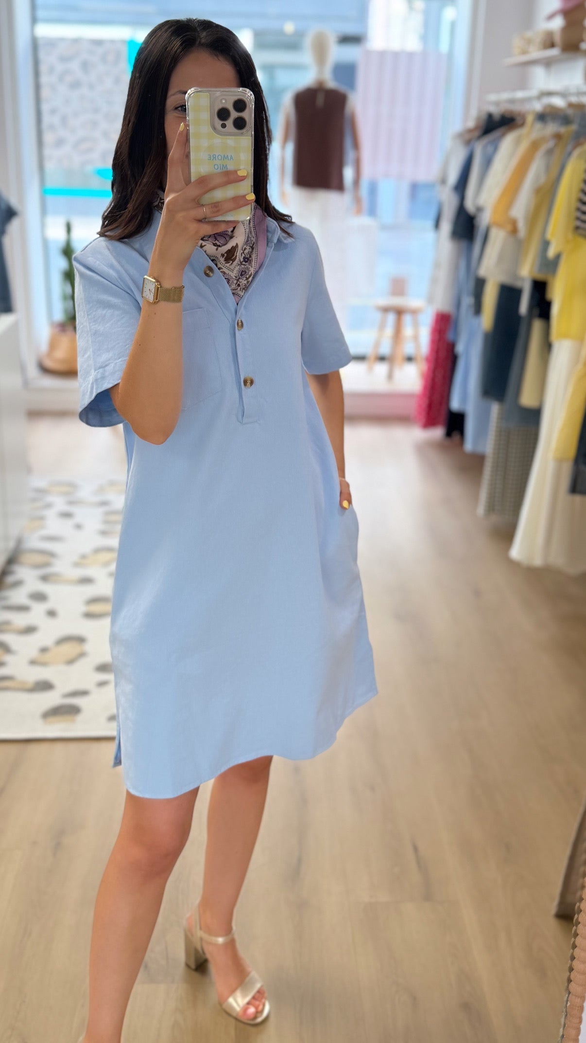 Robe ROMA bleu