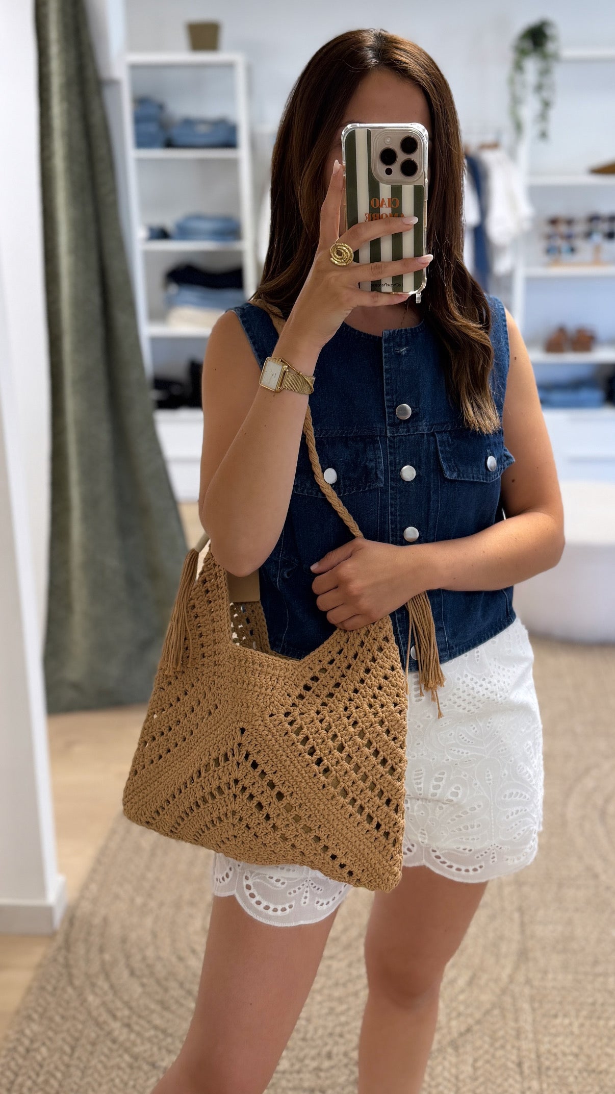 Sac LEONY camel