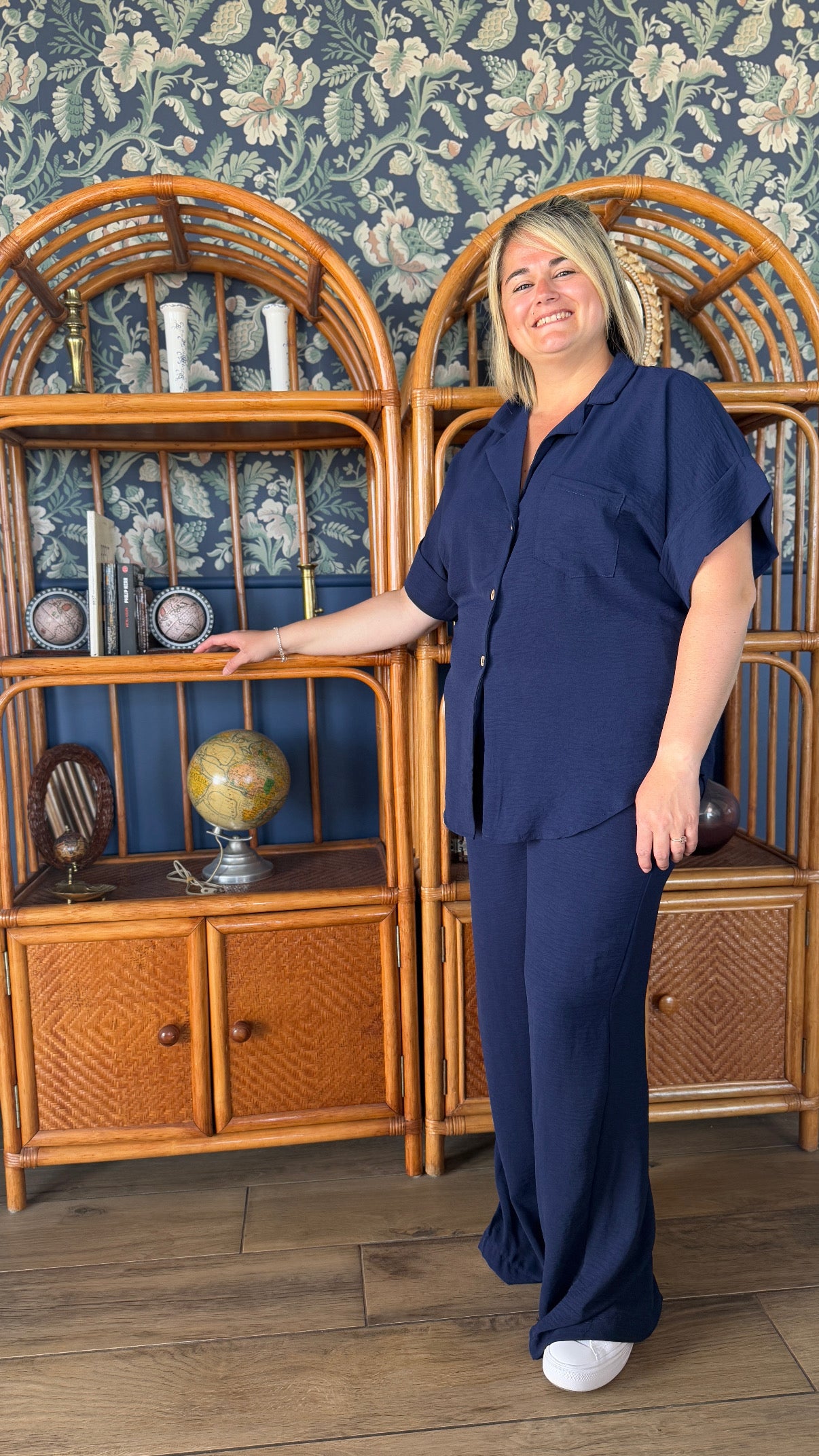 Blouse MILY bleu marine