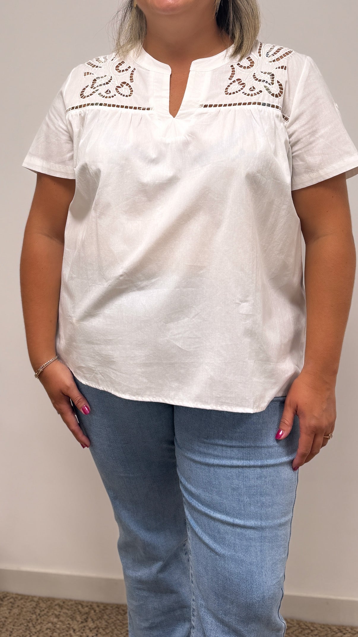 Blouse POLY blanche