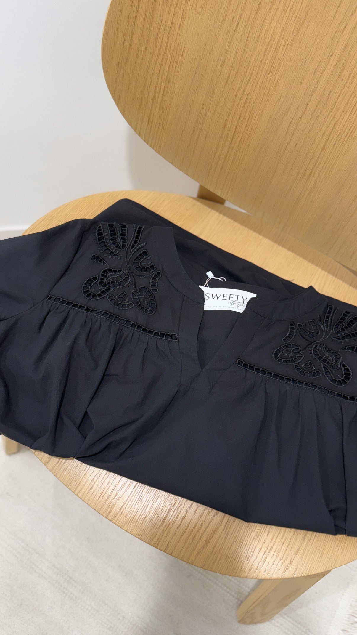 Blouse POLY noir