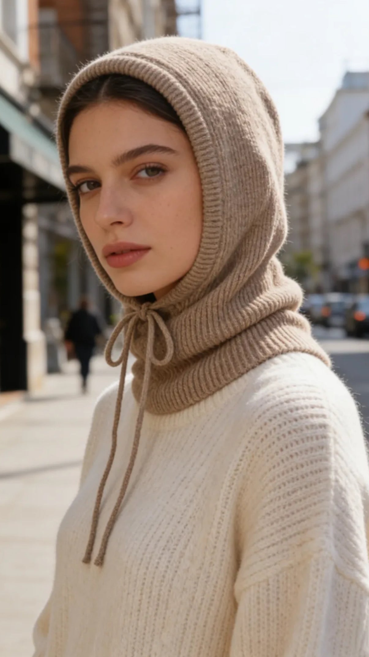 Cagoule LIVY taupe