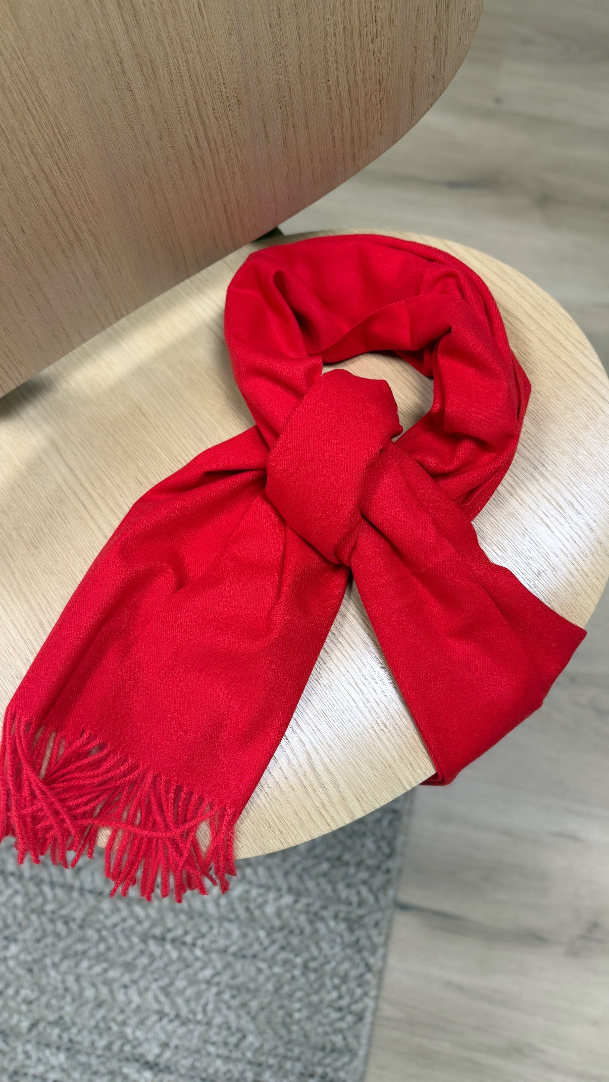 Écharpe CAMILLE rouge