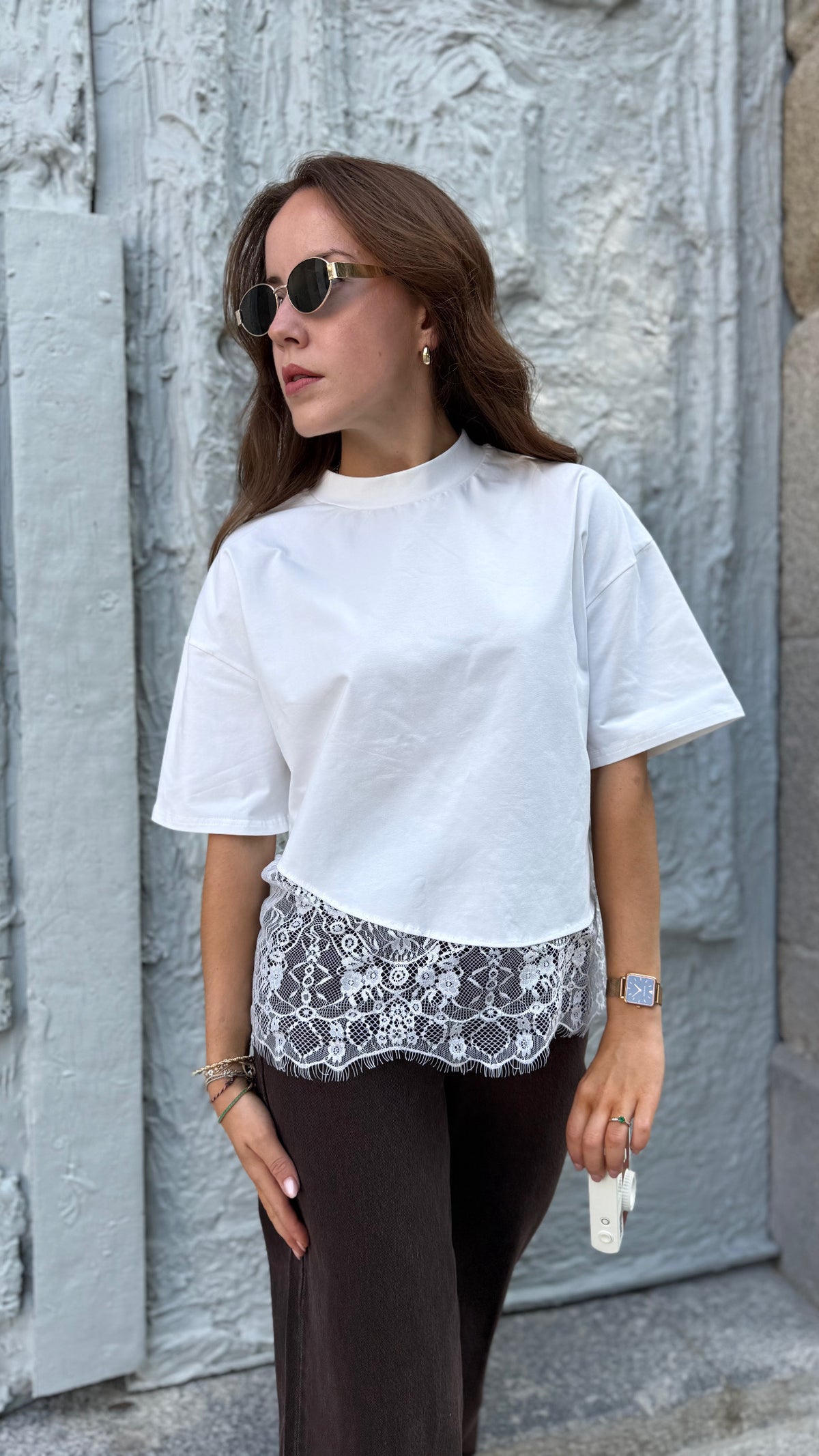 T-shirt HOLY blanc