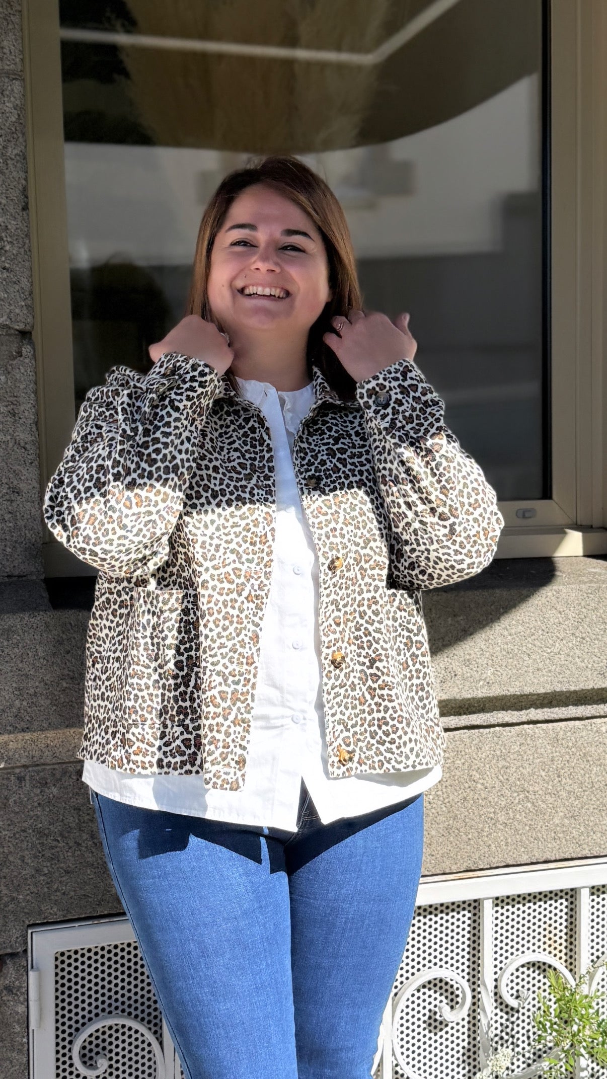 Veste léopard GC