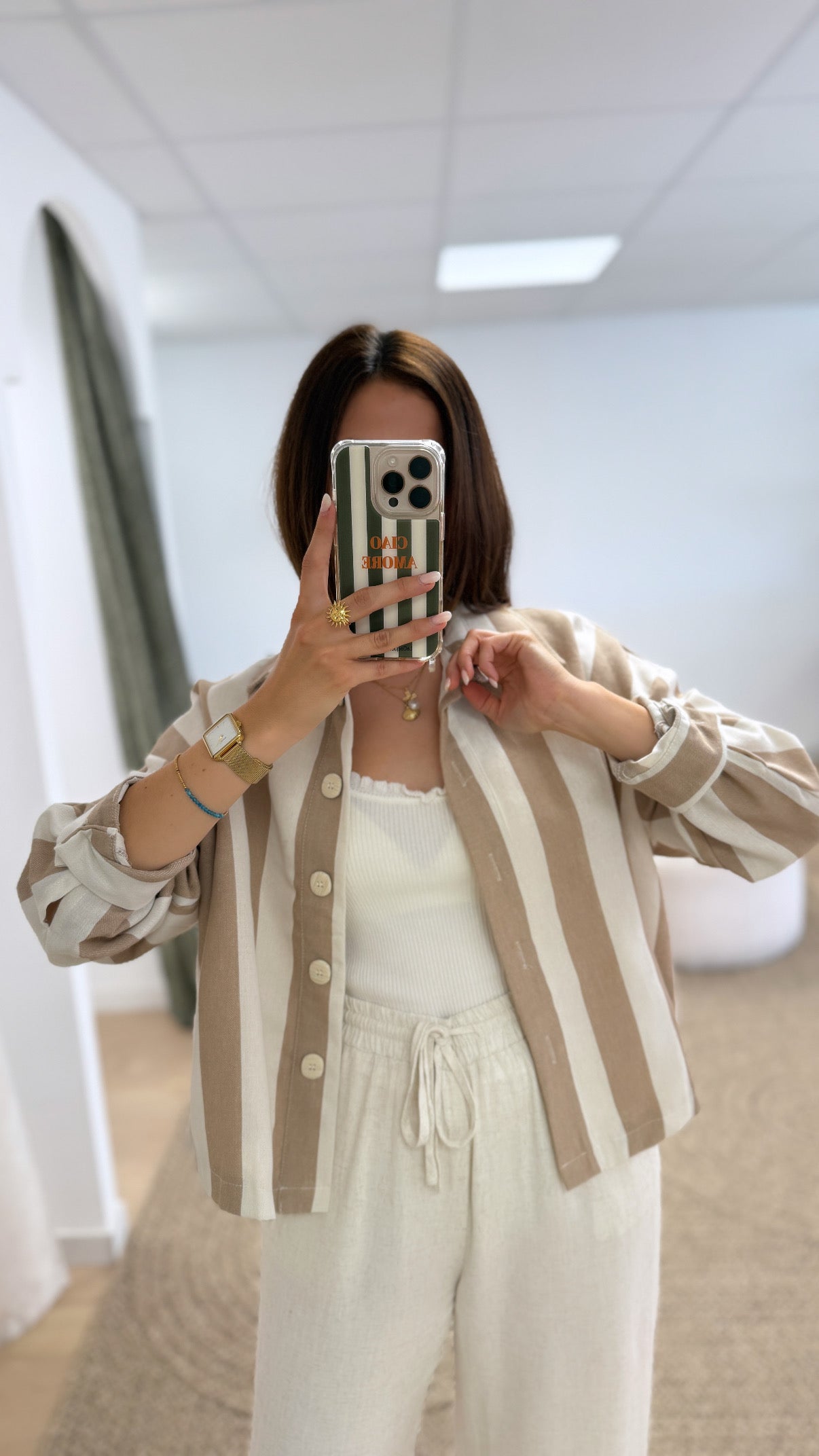 Veste PIA beige