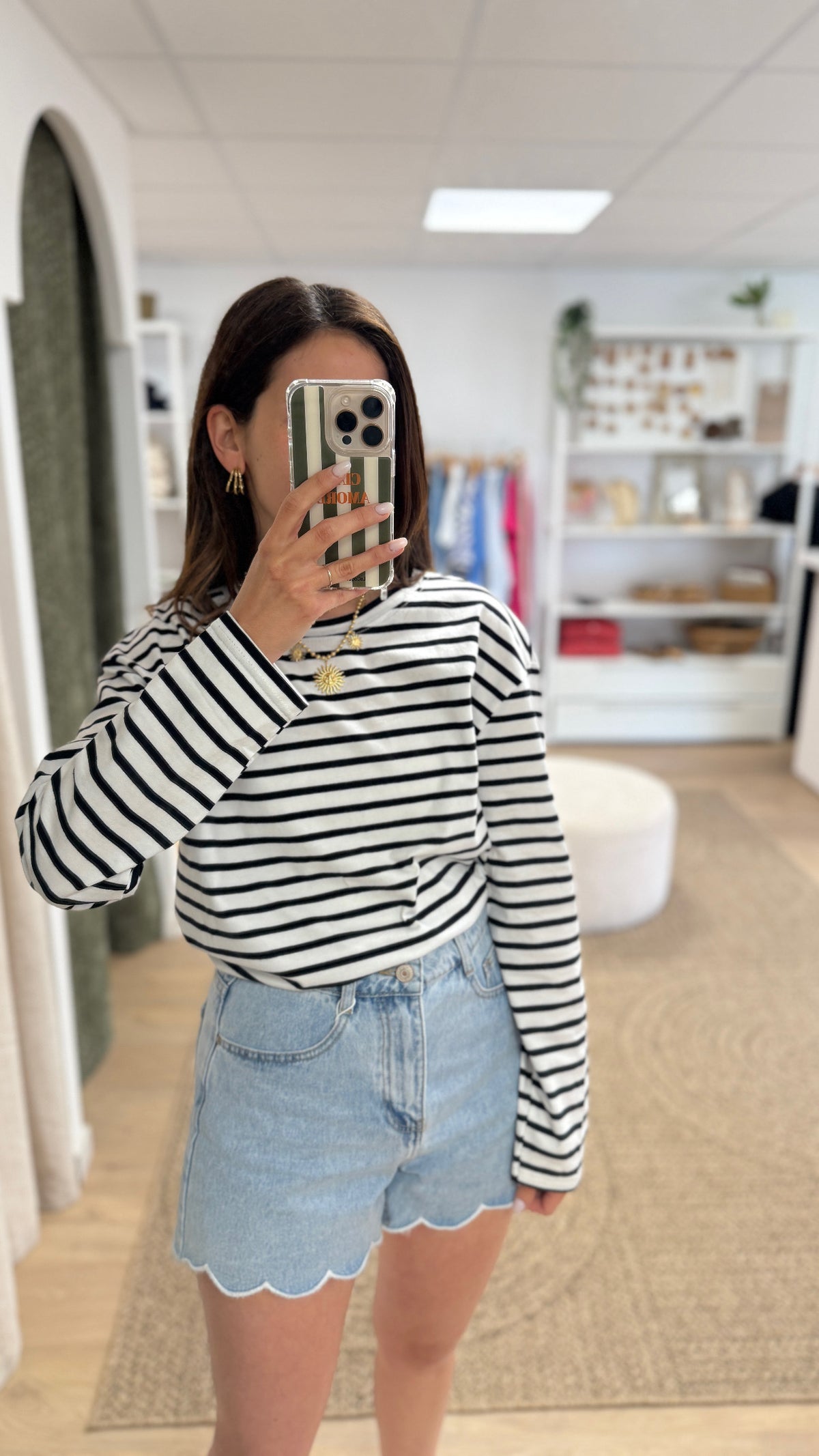 Short MARIN bleu