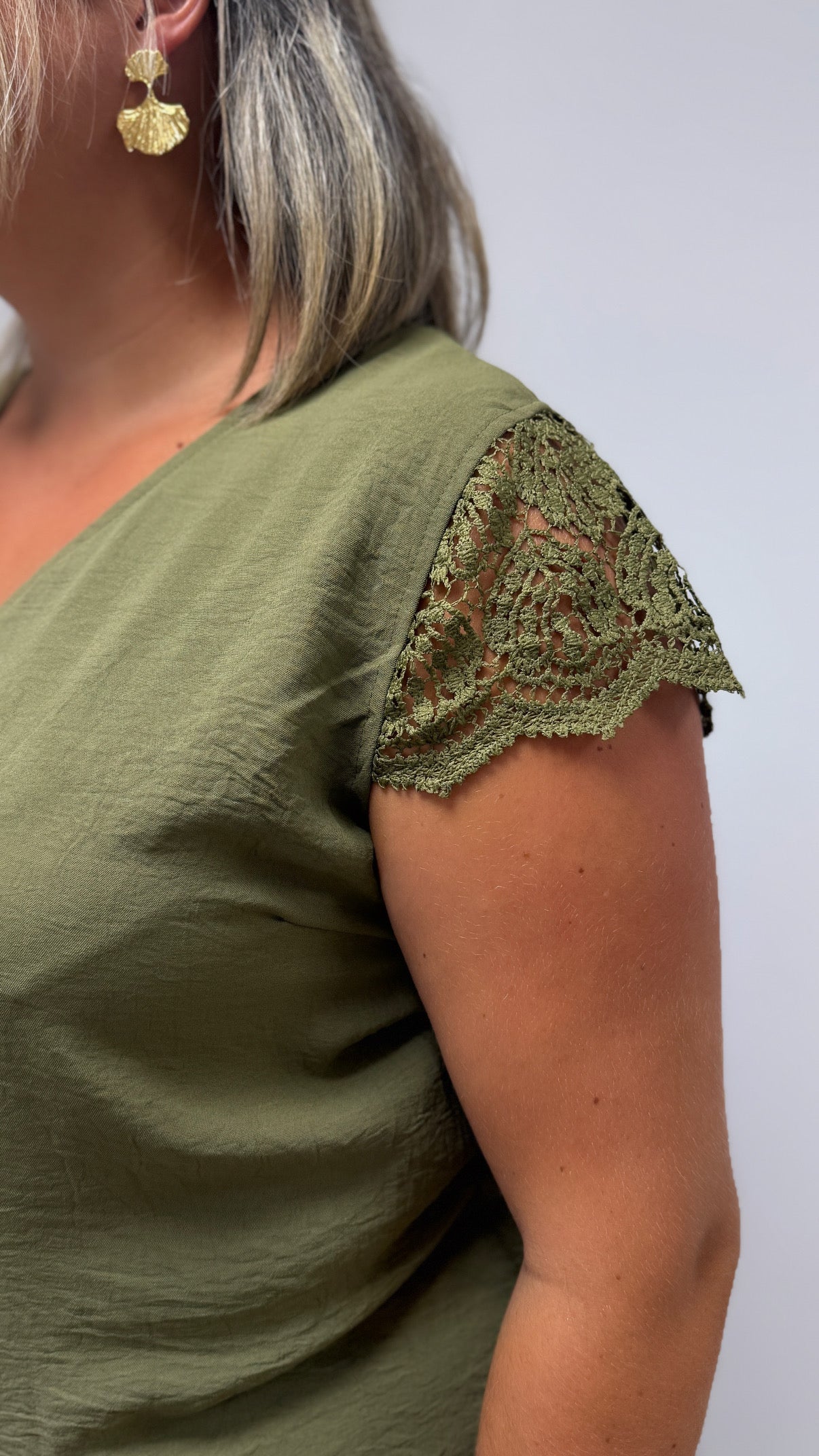 Blouse LYNA kaki