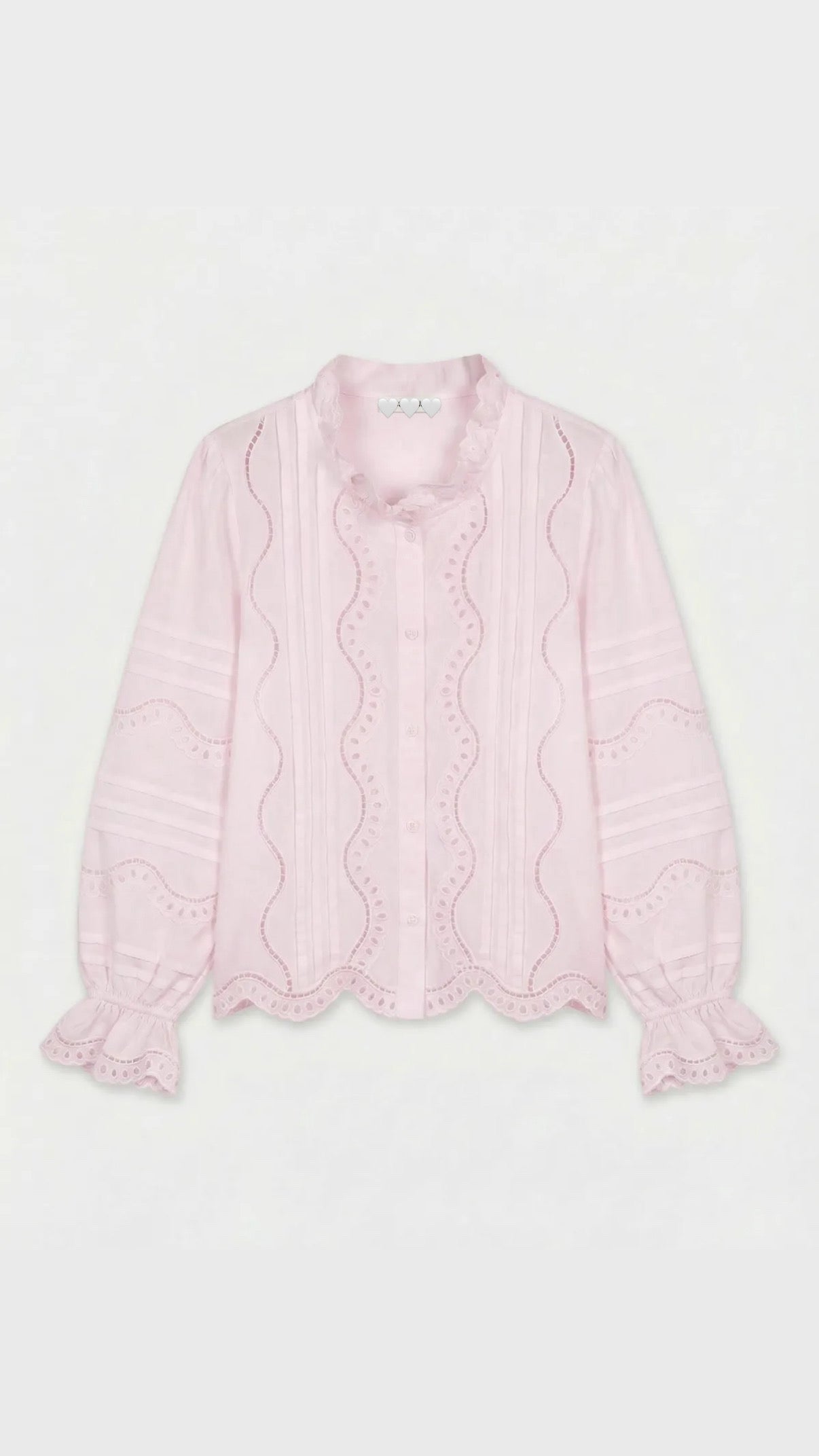Blouse LEONTINE rose