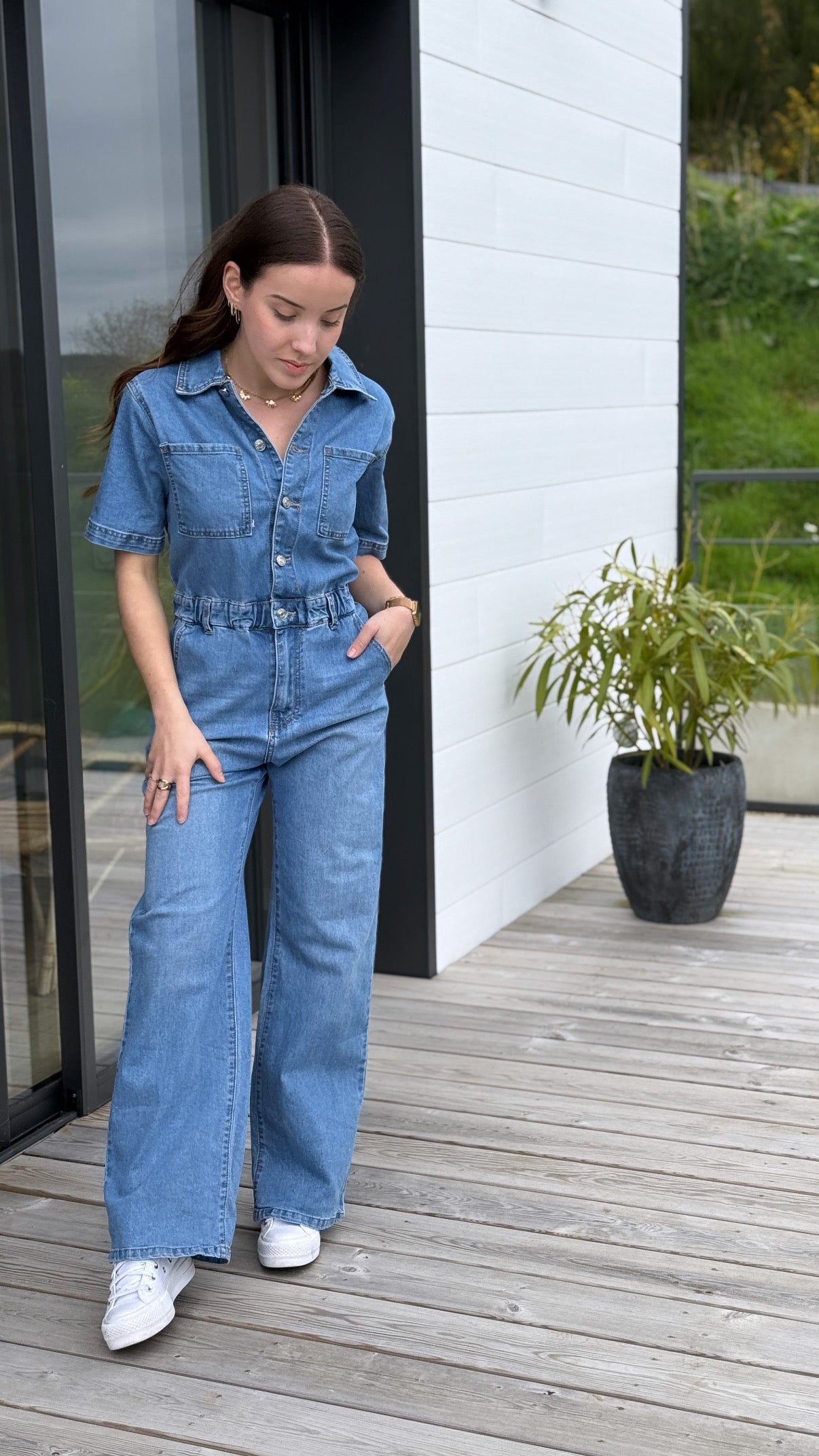 Combinaison en jean