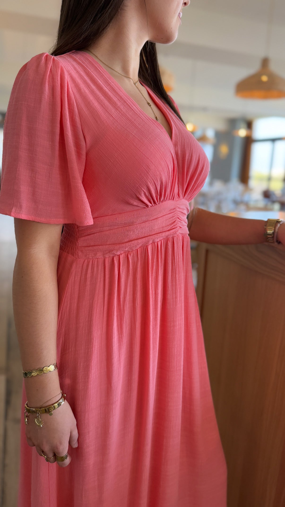 Robe AMBRE rose