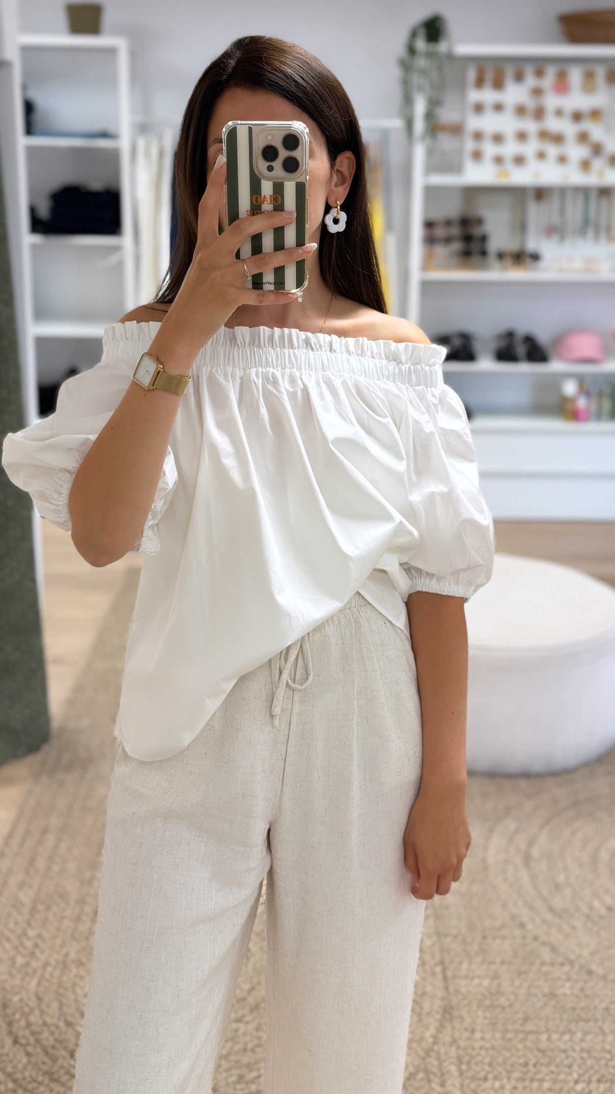 Blouse MÉORA blanche