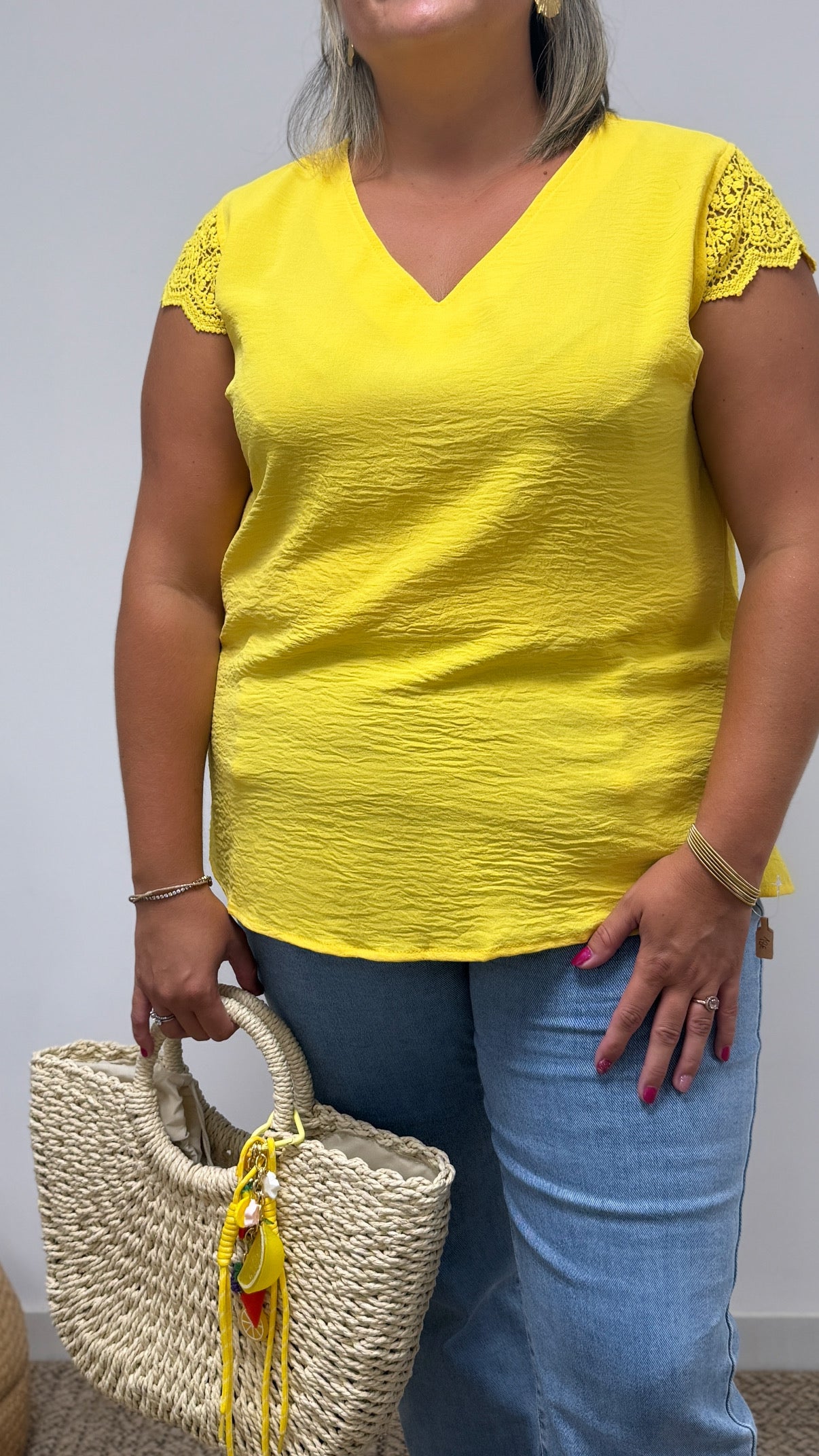 Blouse LYNA jaune