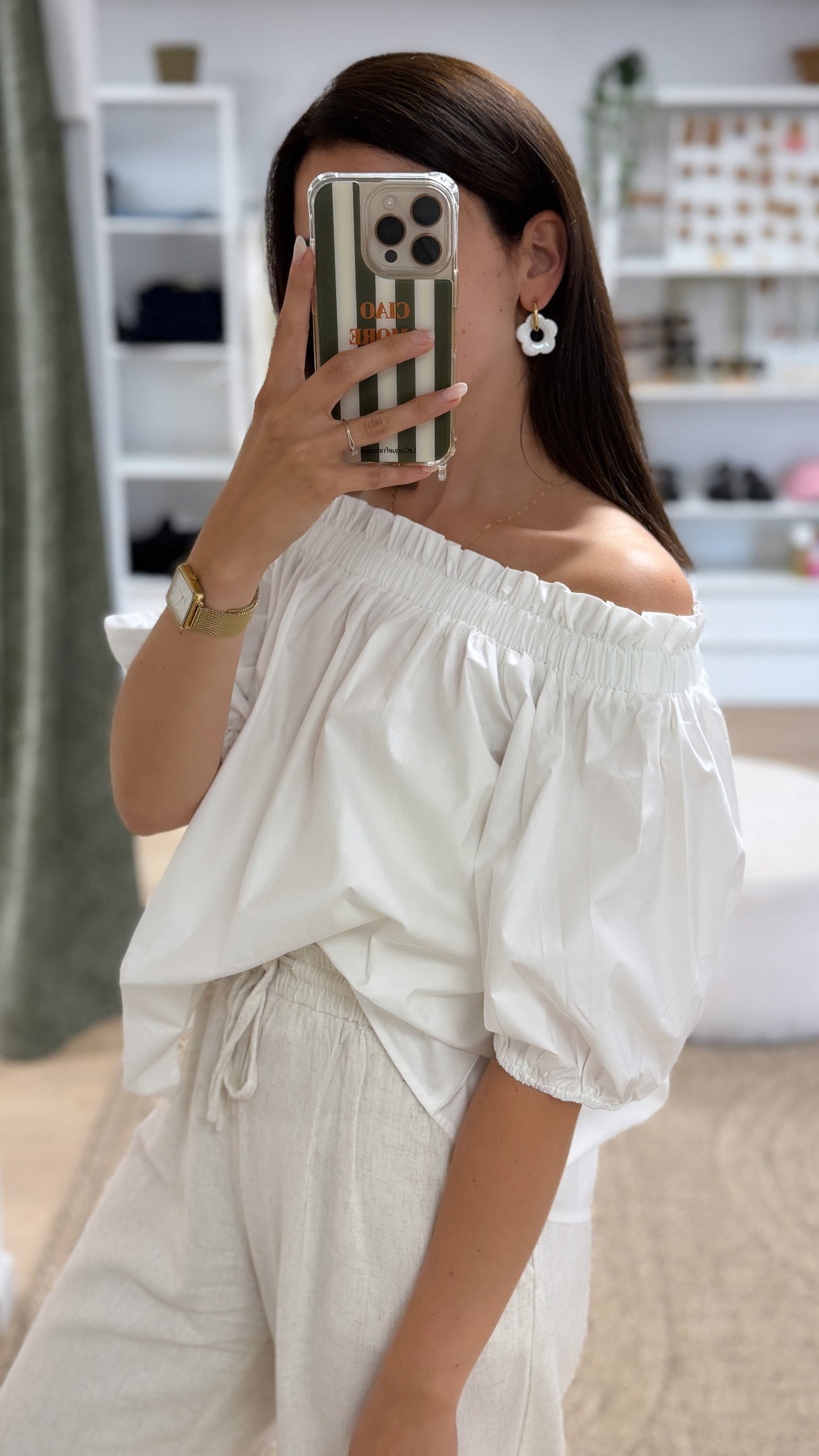 Blouse MÉORA blanche