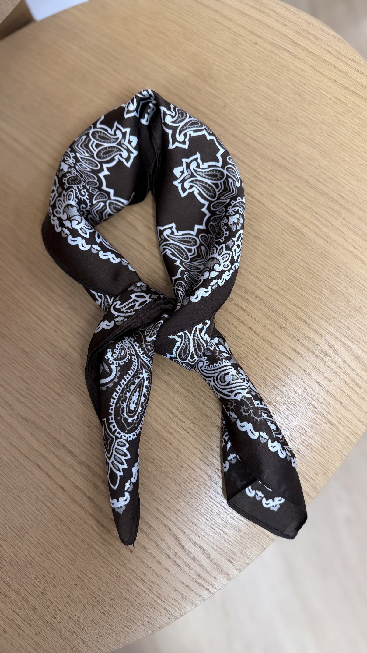 Foulard BERLIN marron