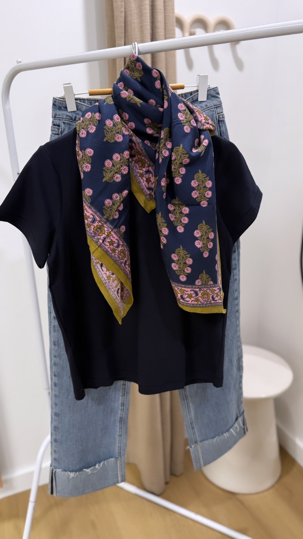 Grand foulard Antigone nuit