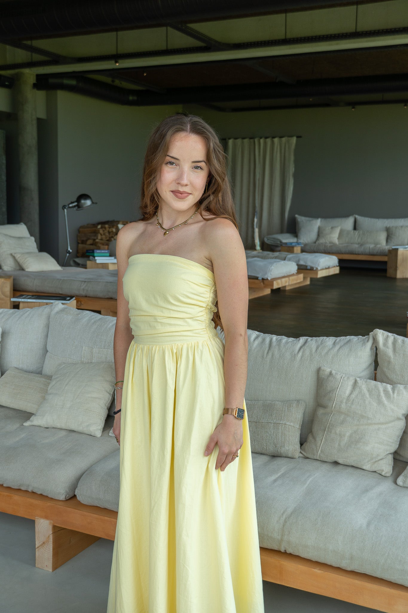 Robe AUDREY jaune