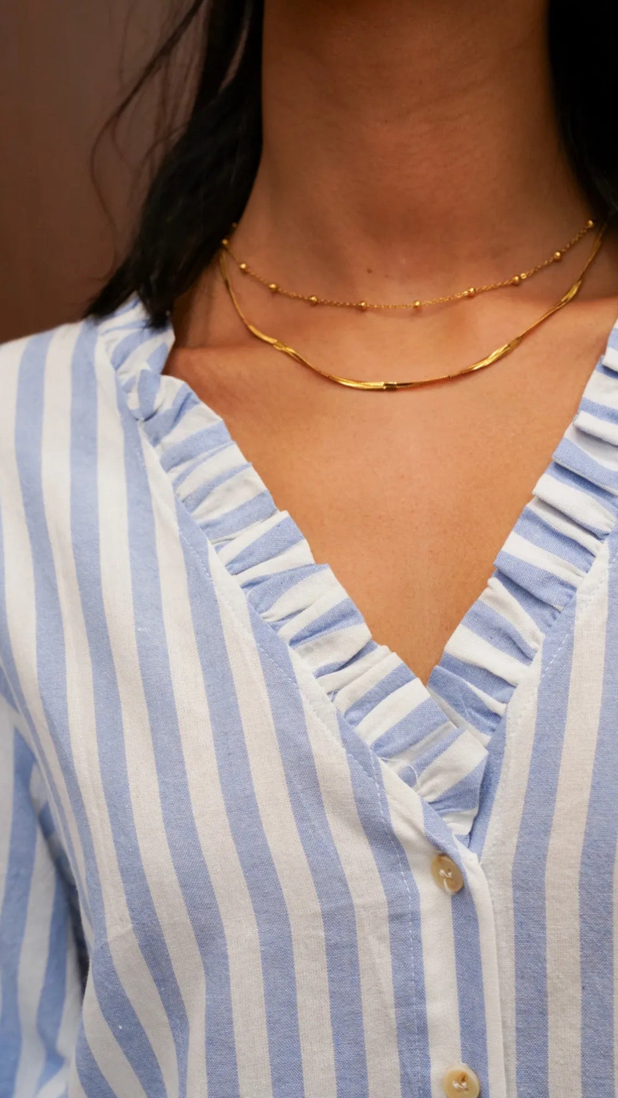 Blouse ROMANE bleu