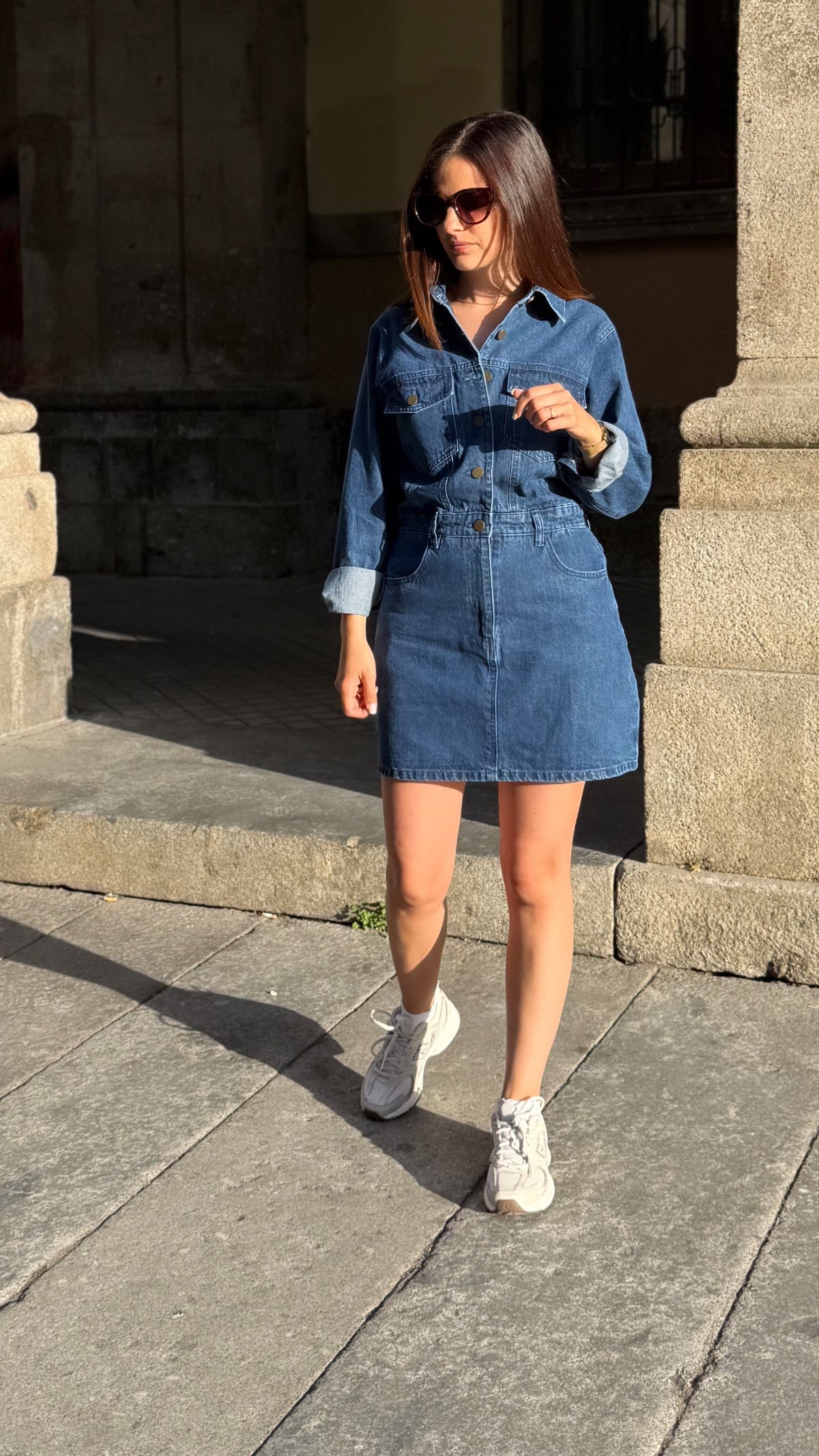 Robe en jean