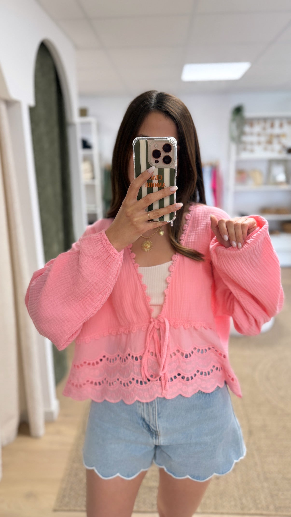 Gilet SWEETY rose