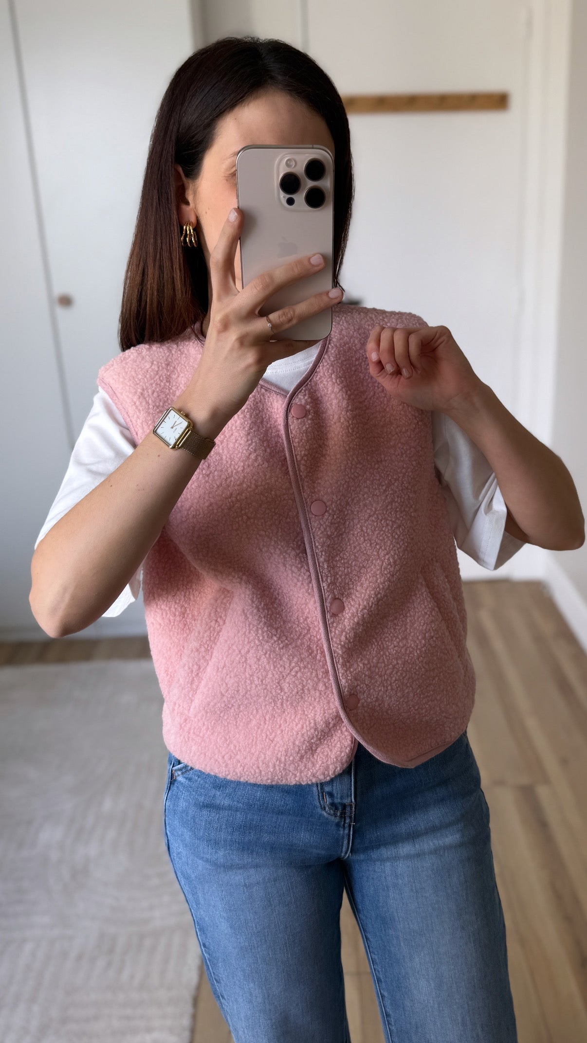 Gilet ANNETTE rose