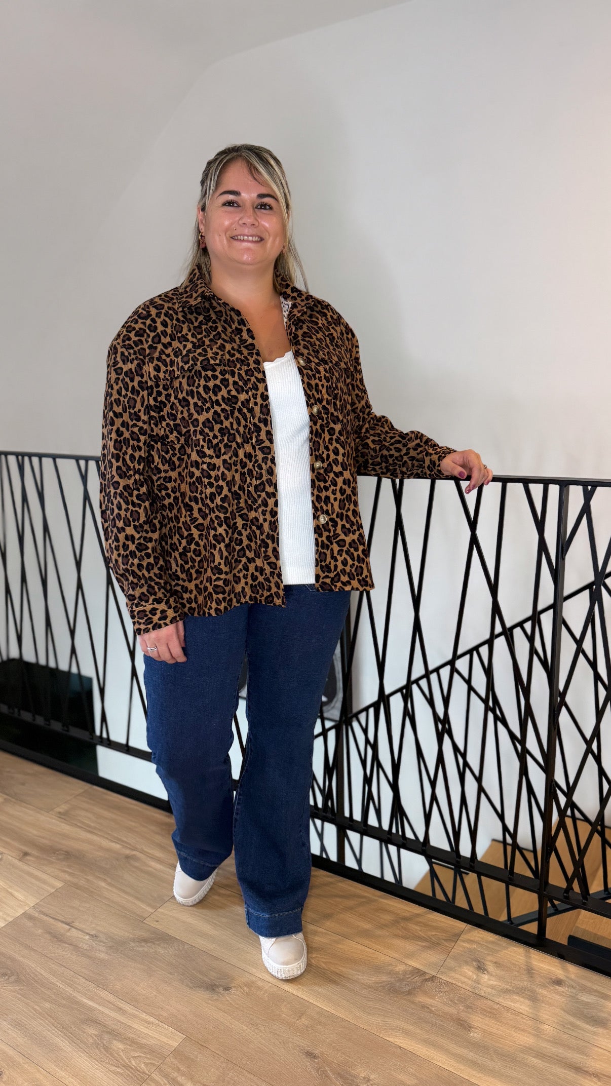 Chemise MADISON léopard