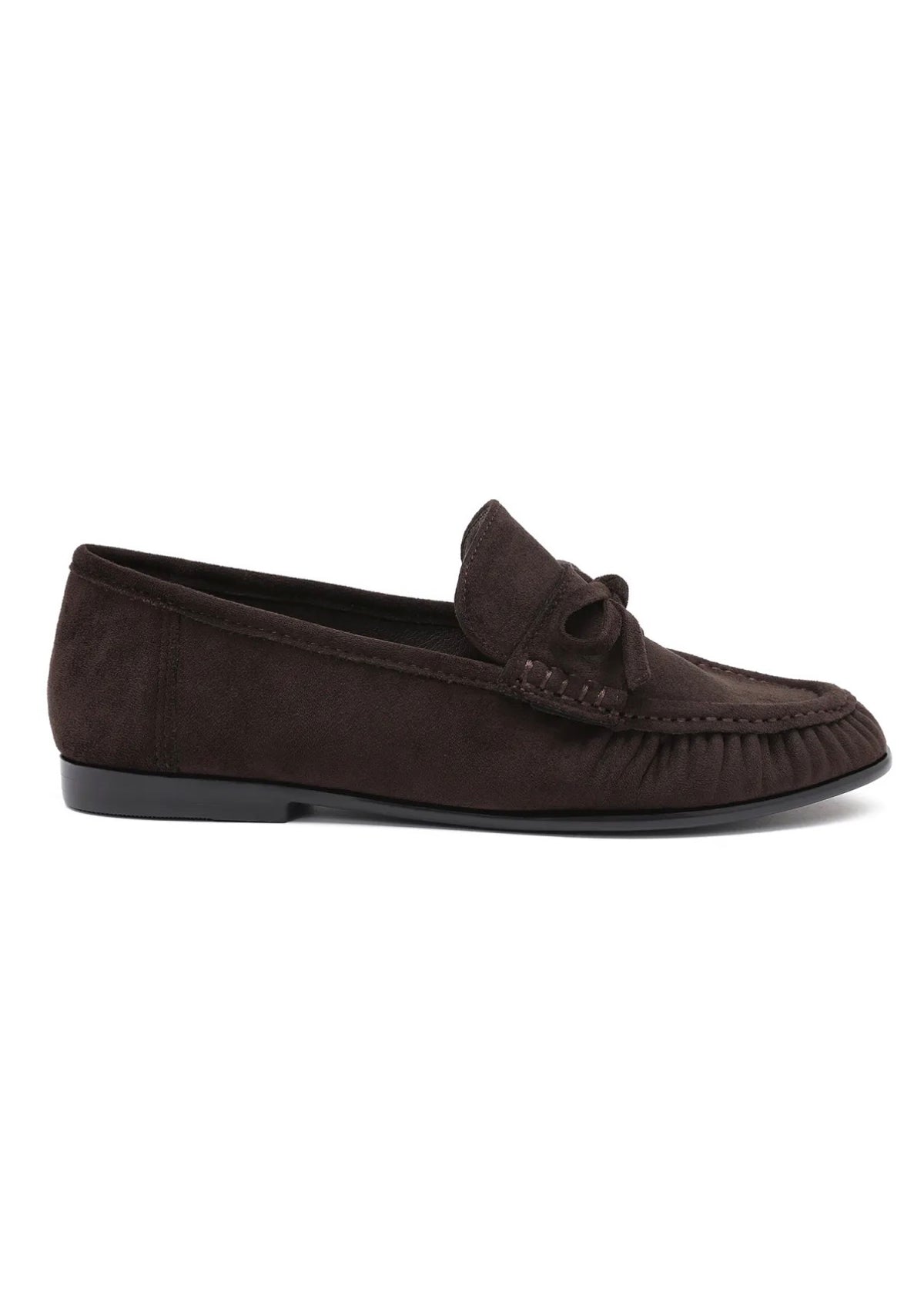 Mocassins noeuds marron