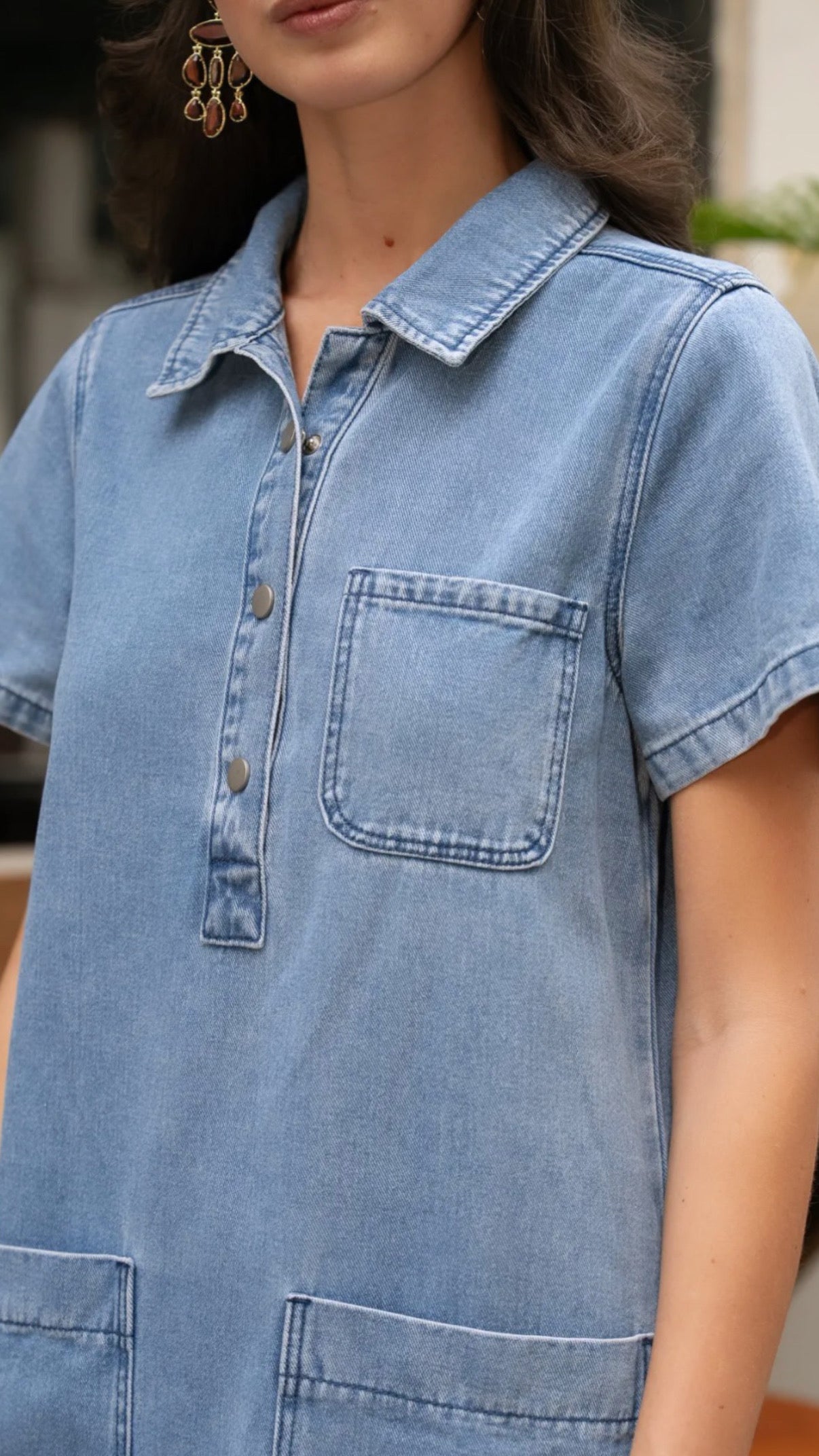 Robe en jean
