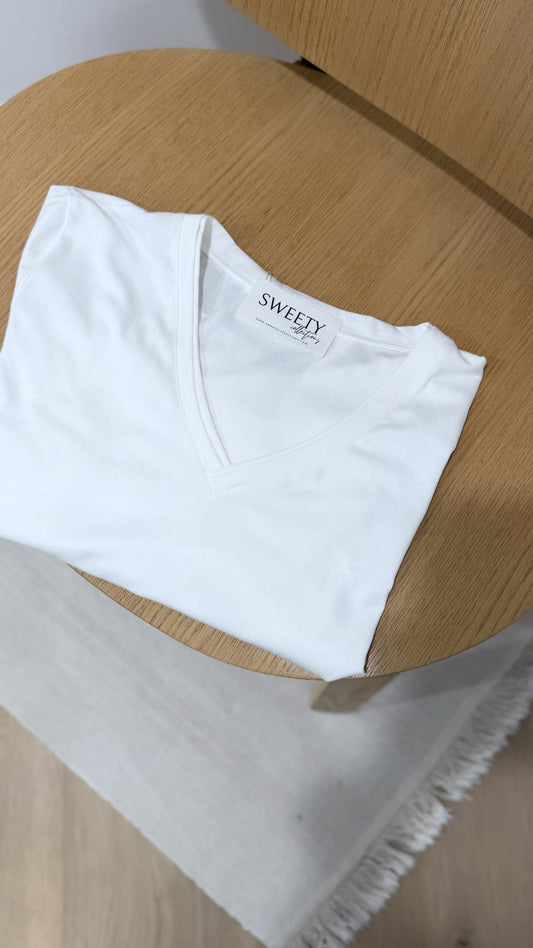 T-shirt LISE blanc