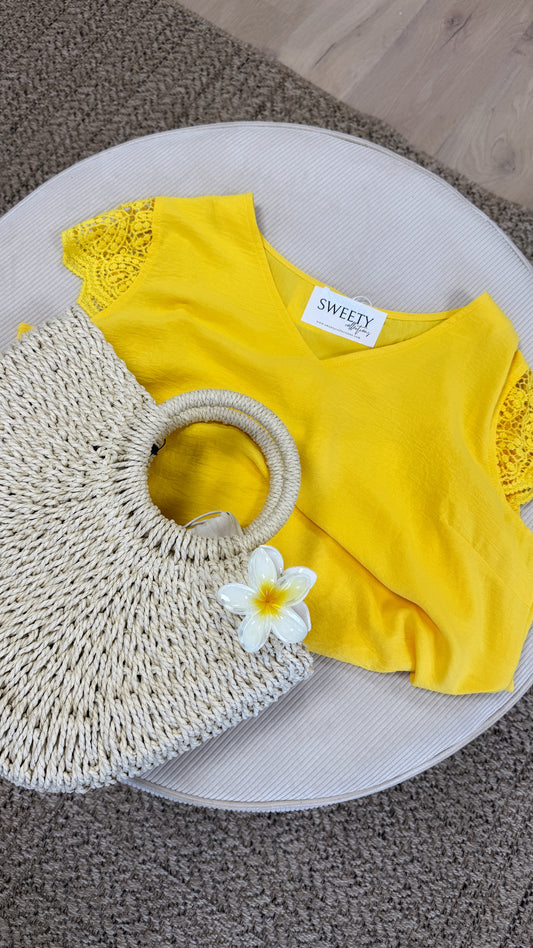 Blouse LYNA jaune