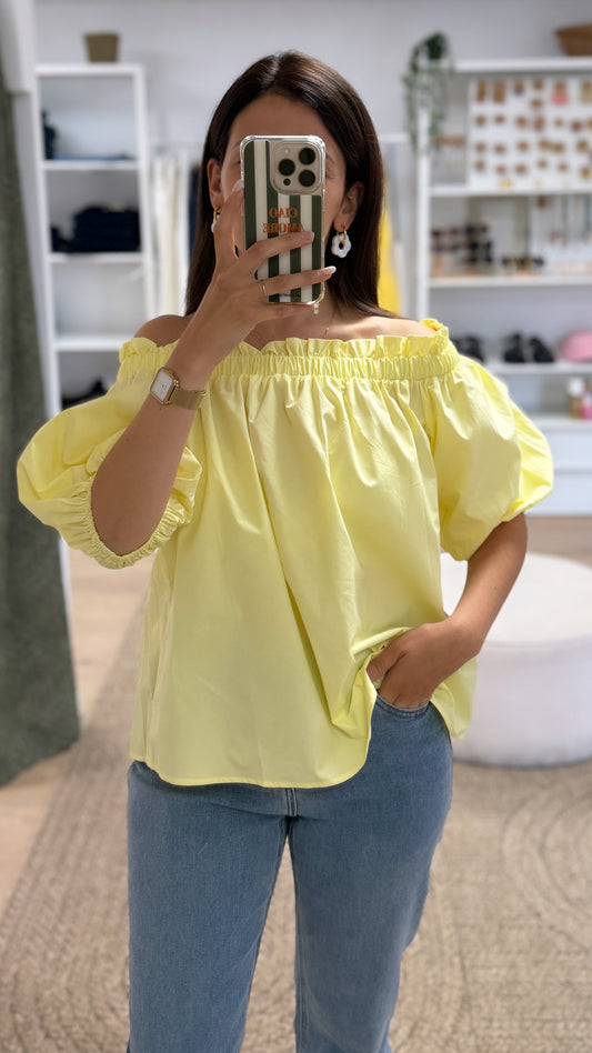 Blouse MÉORA jaune