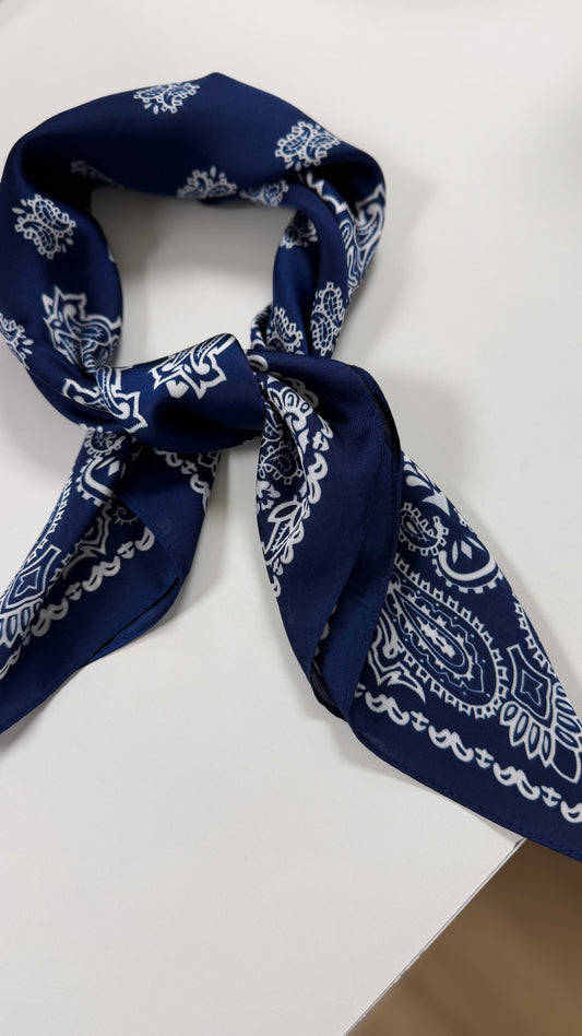 Foulard BERLIN marine