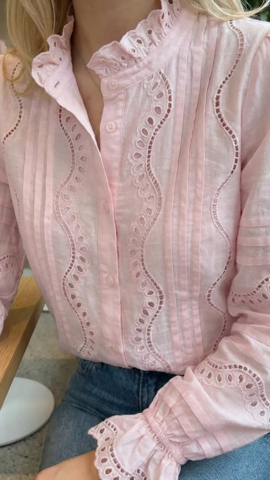 Blouse LEONTINE rose
