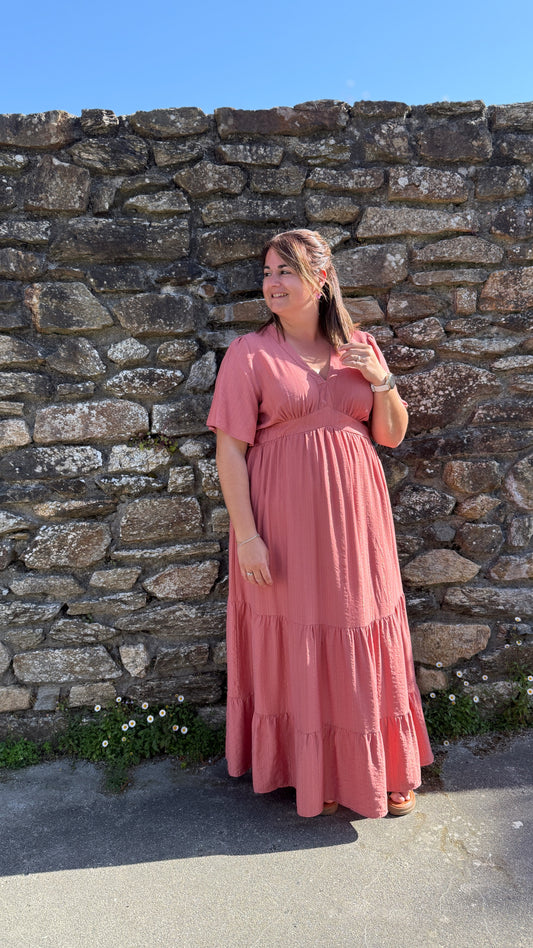 Robe LOICIA terracota