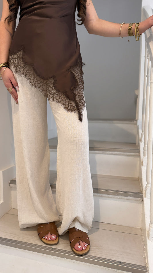 Pantalon JUSTIN beige