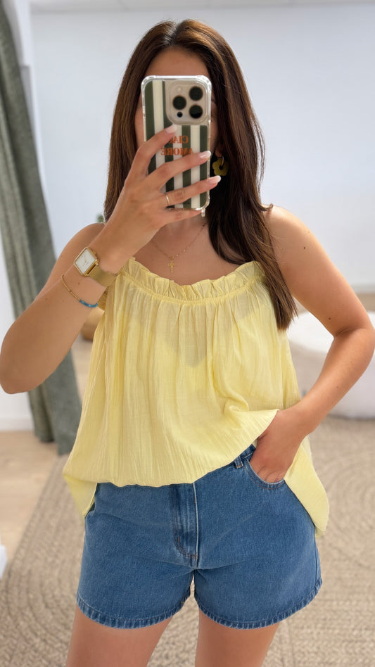 Top LISY jaune