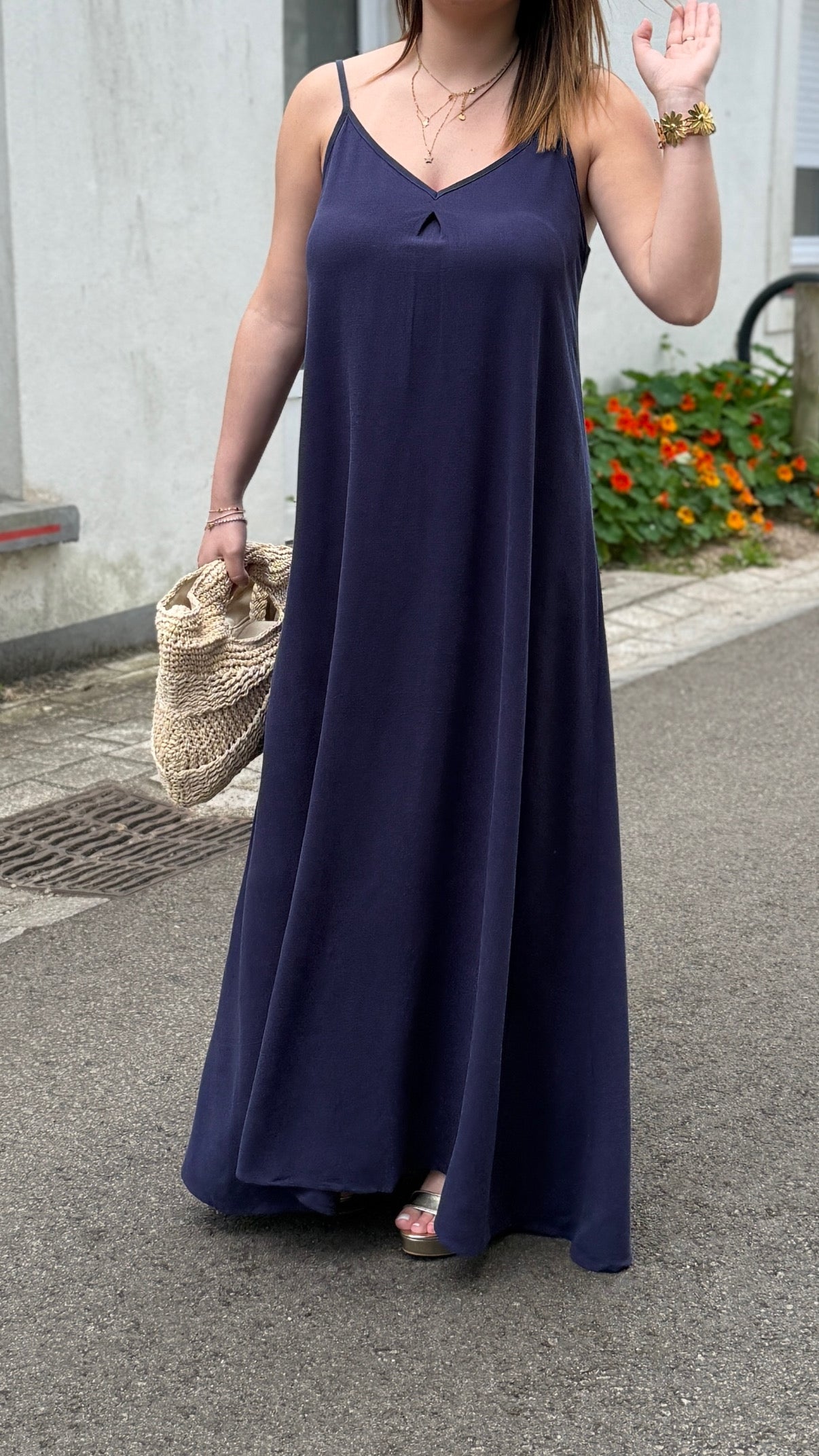 Robe ALBA bleu marine