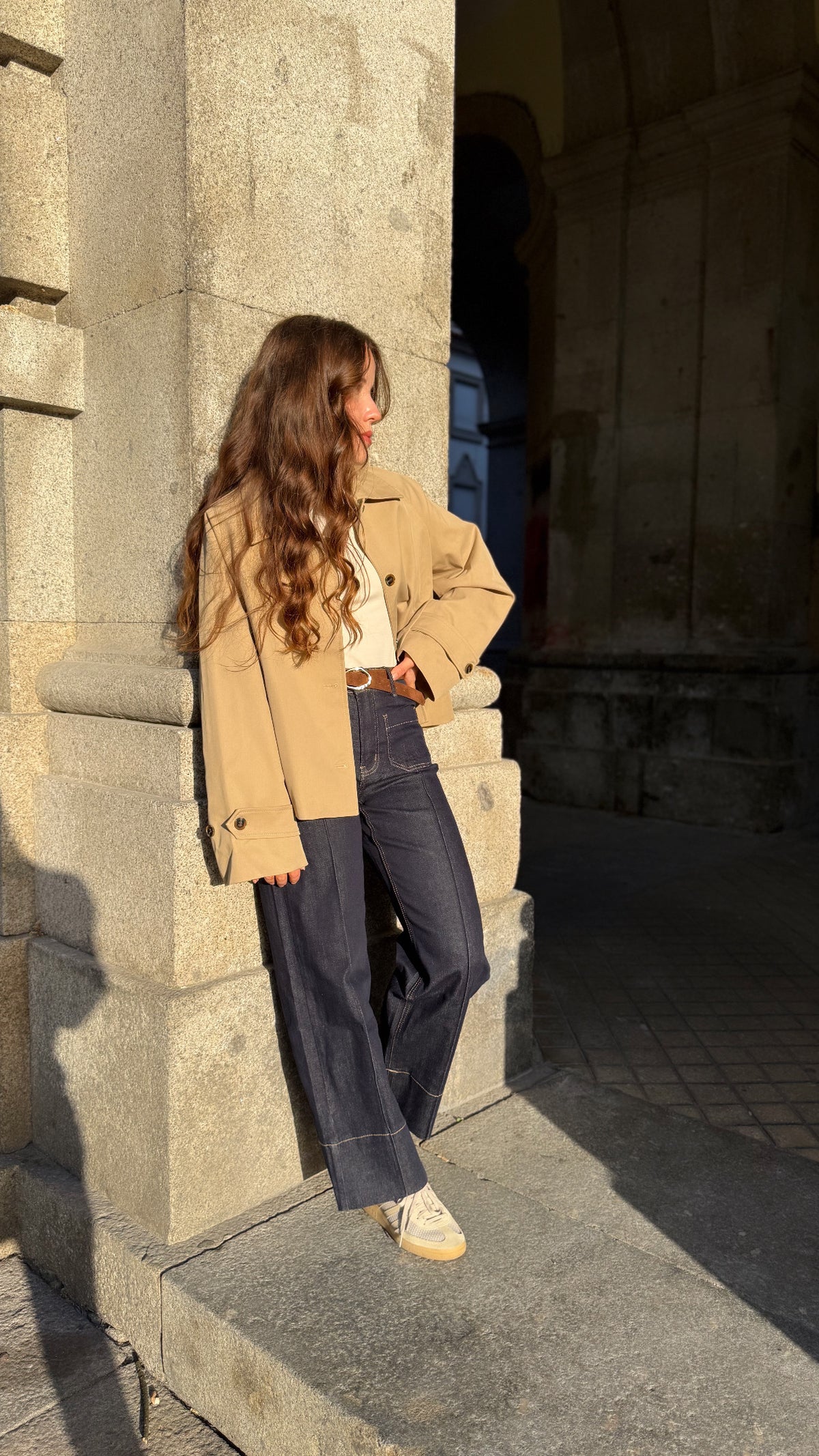 Trench LISBONNE camel
