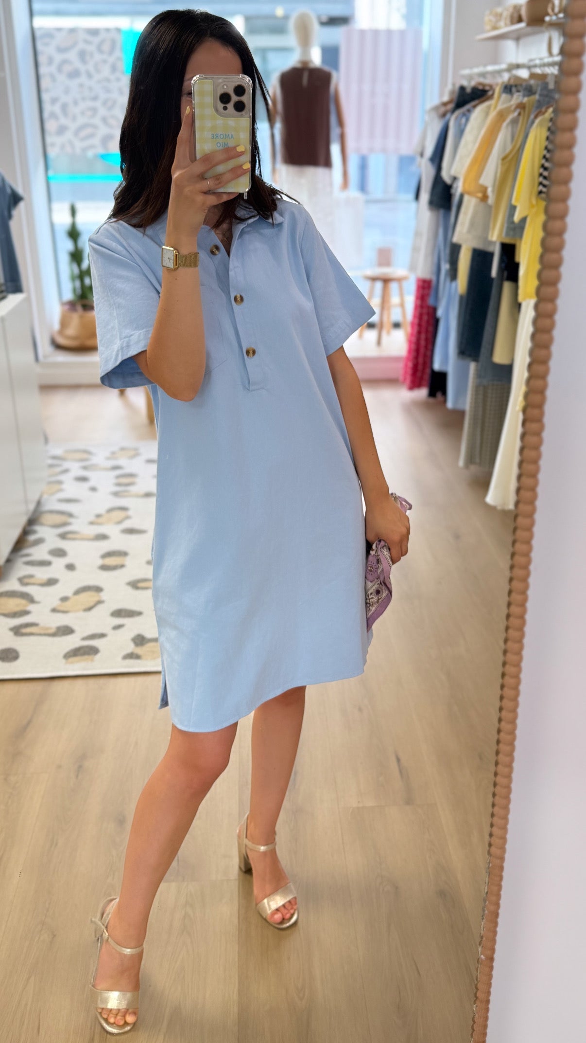 Robe ROMA bleu