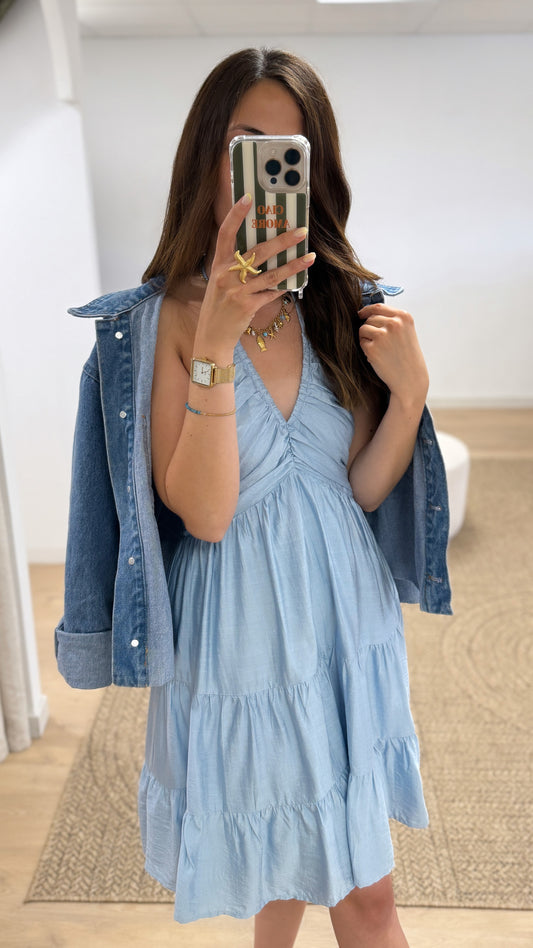 Robe NOÉMIE bleu