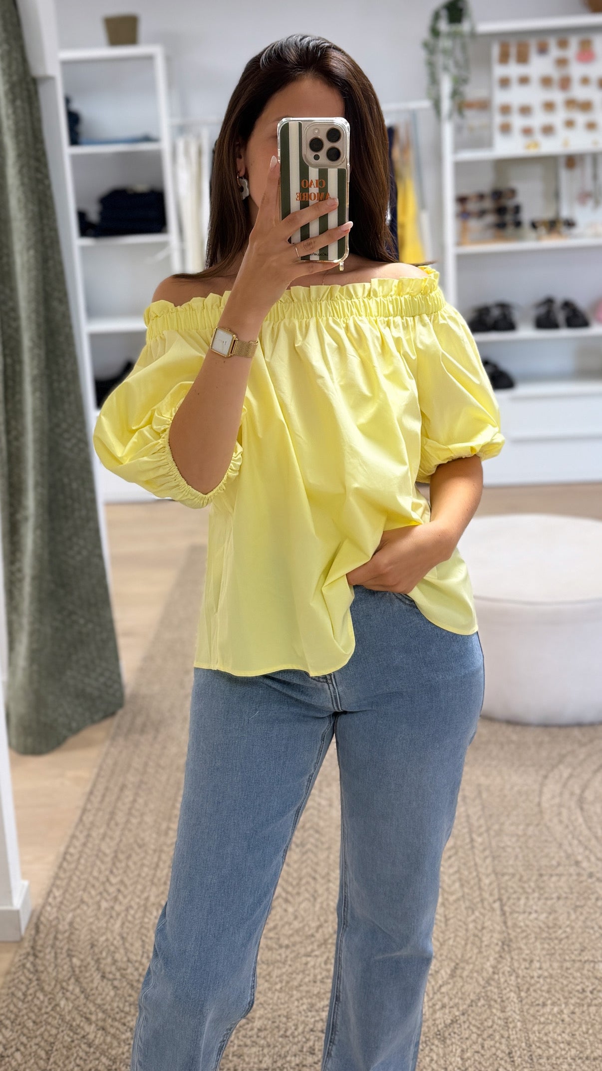 Blouse MÉORA jaune