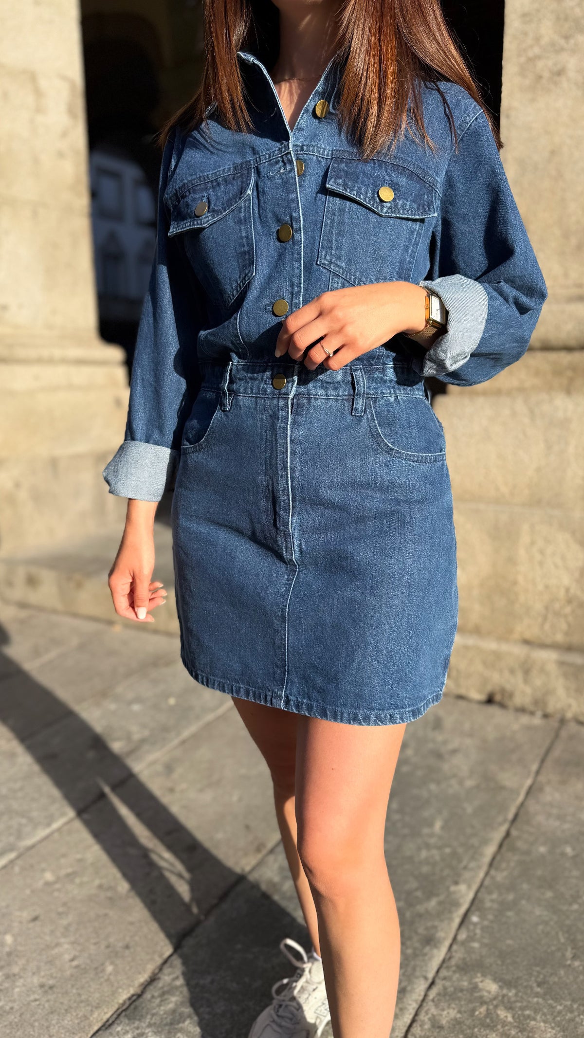 Robe en jean