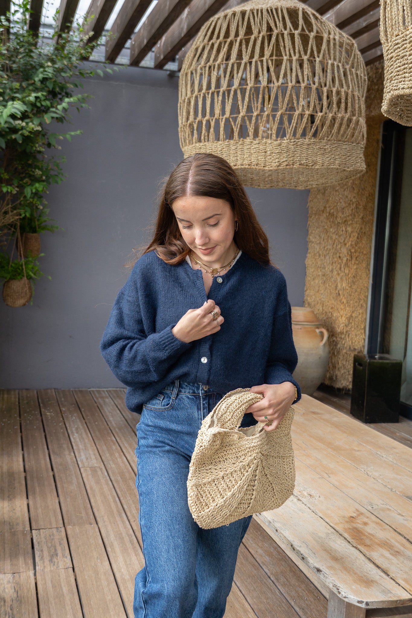 Gilet NILS bleu marine