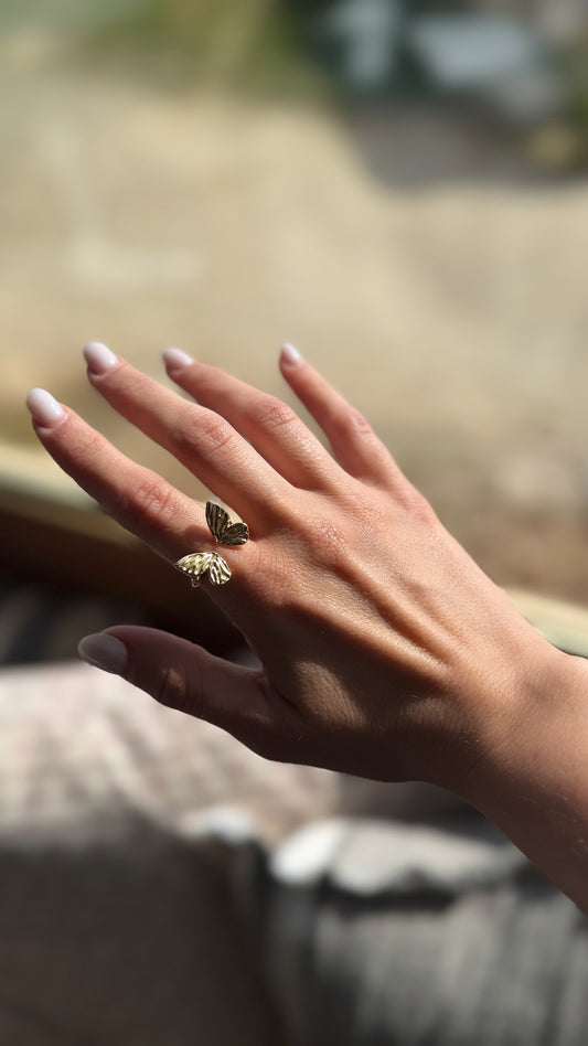 Bague papillon