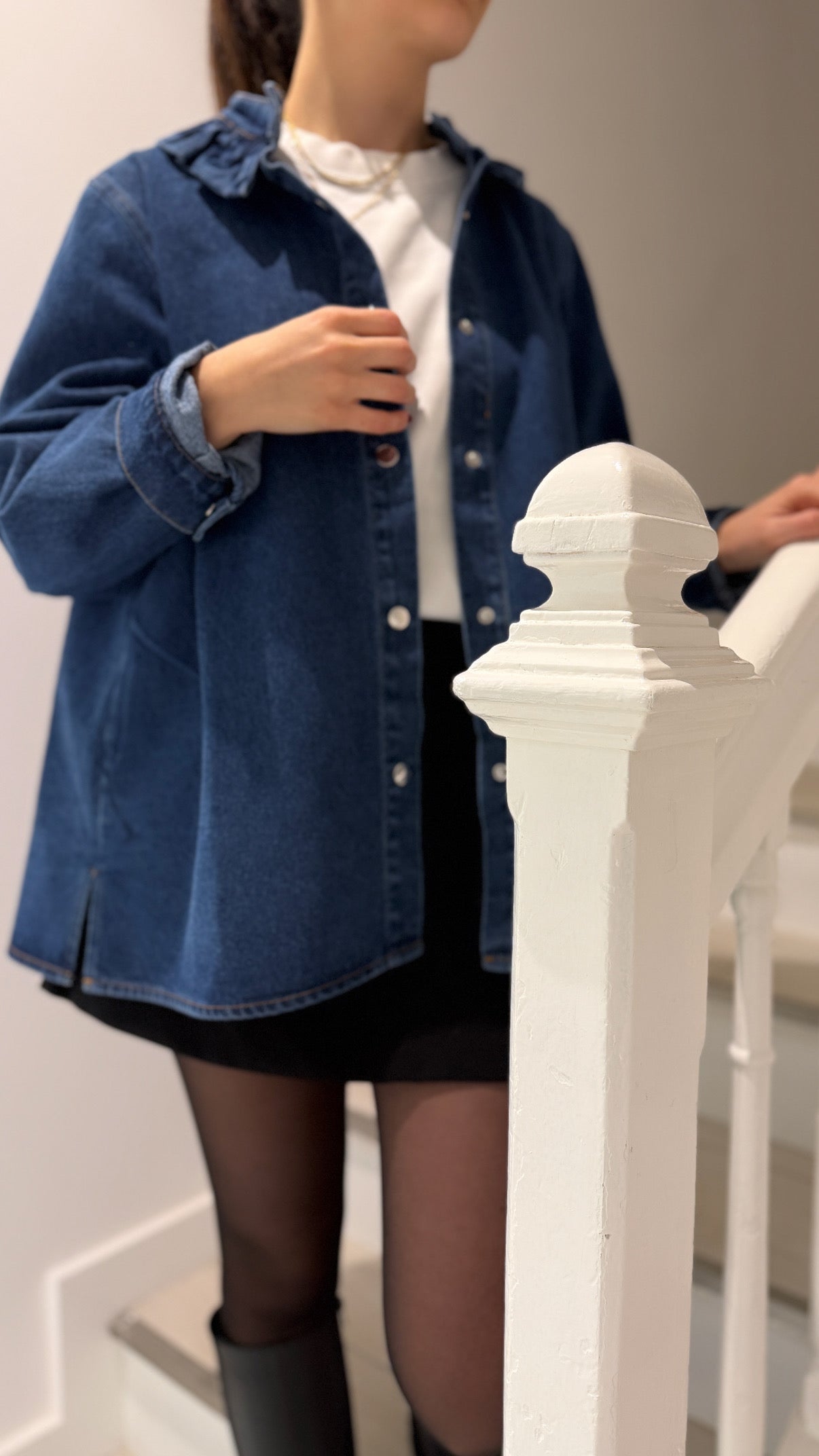 Veste JEANNE bleu