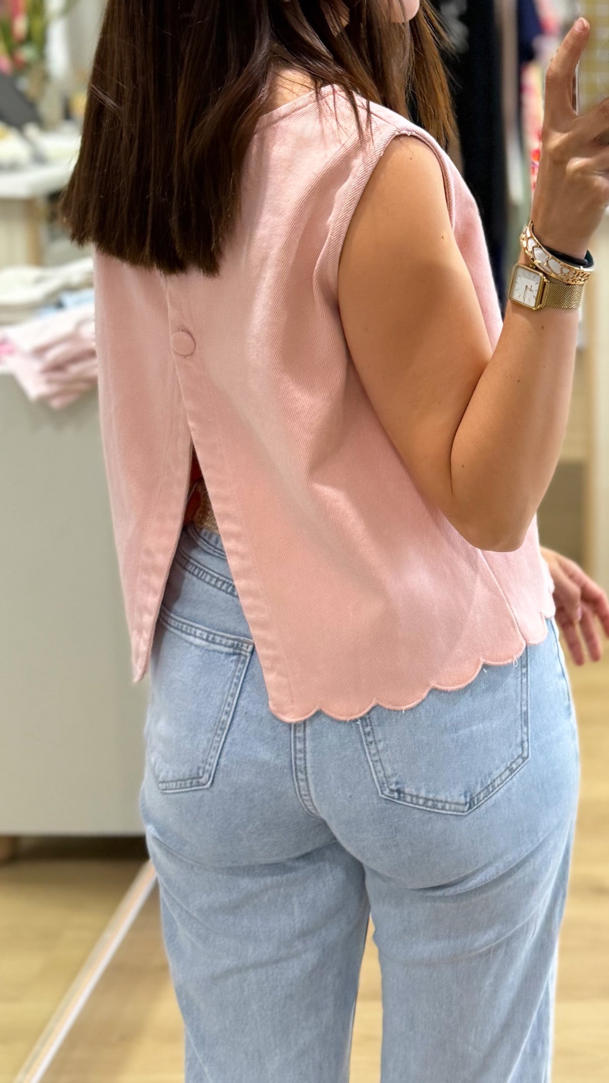 Blouse ADÈLE rose