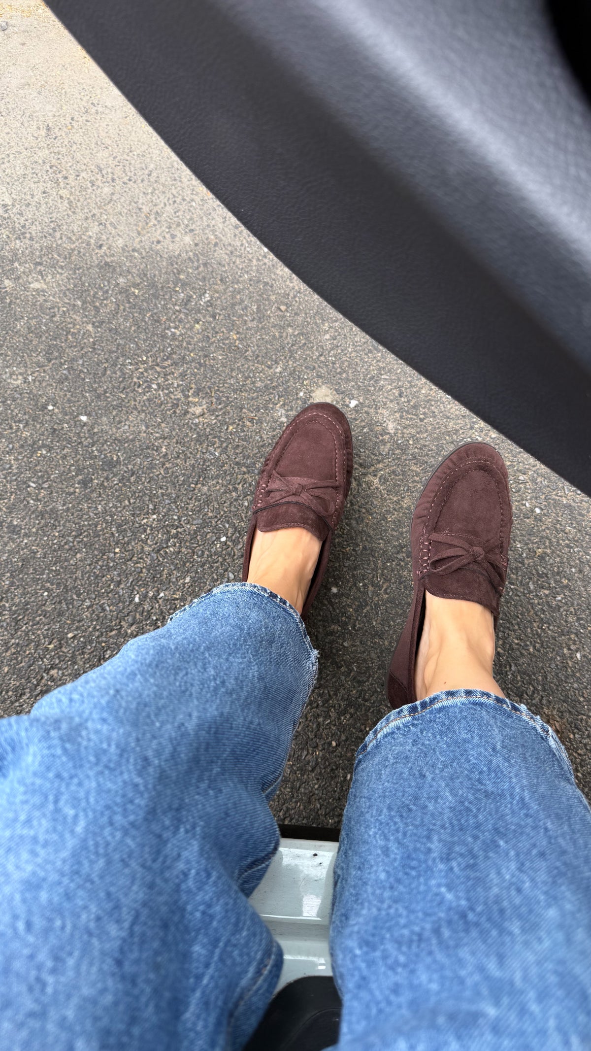 Mocassins noeuds marron