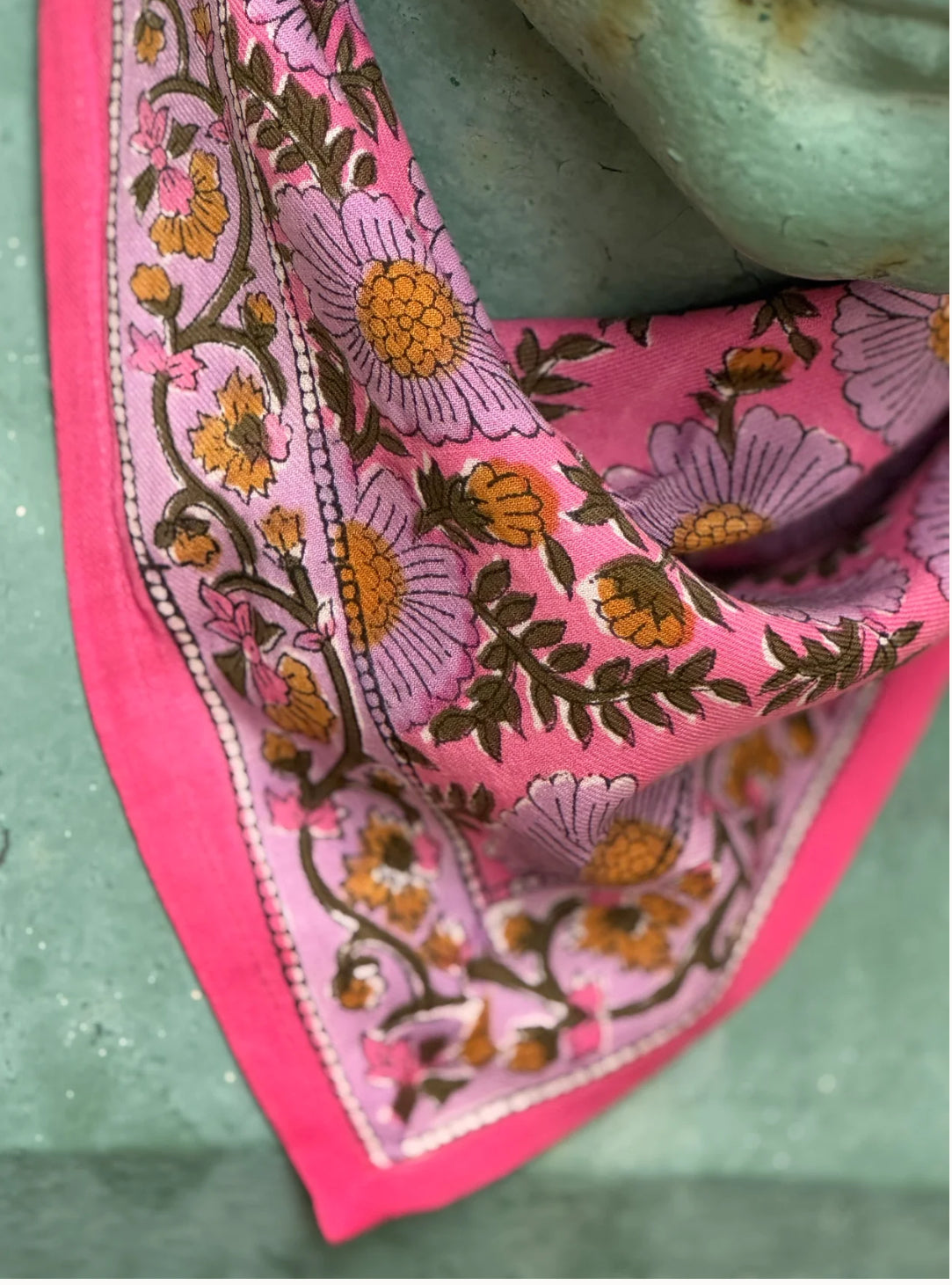 Petit Foulard ravenne rose