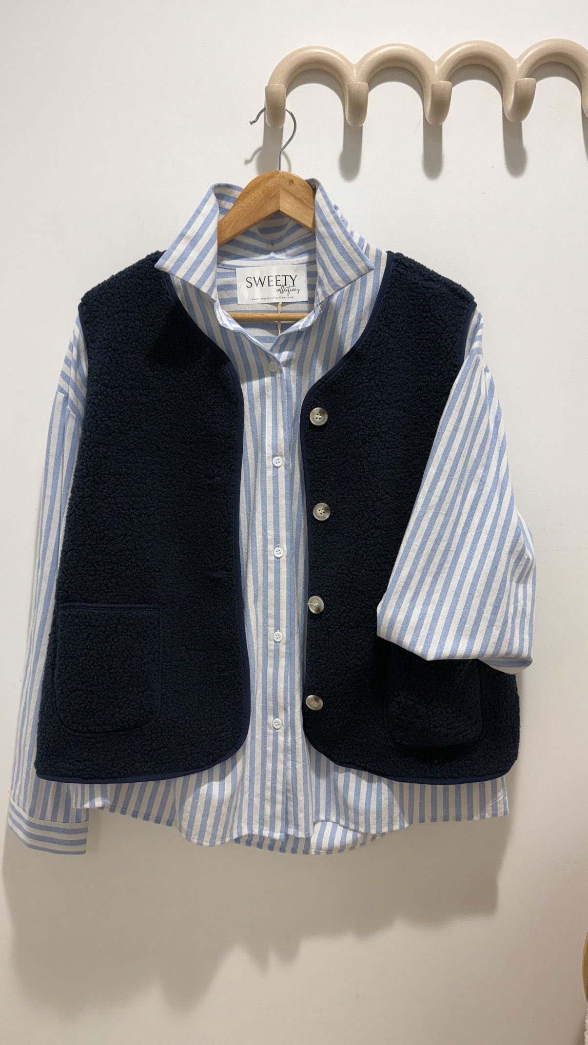Gilet LINE bleu marine